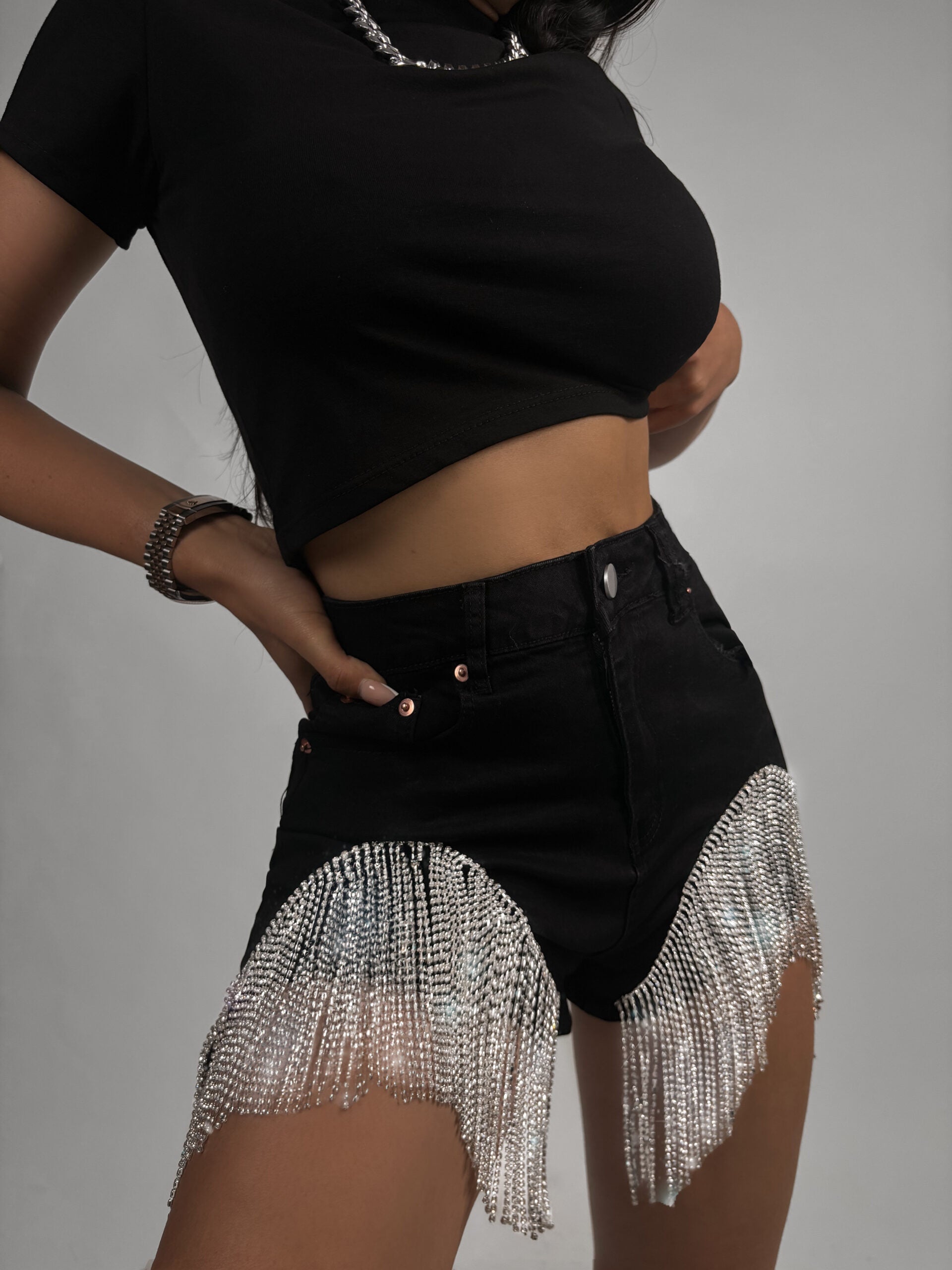 Shorts Cascade Of Diamond