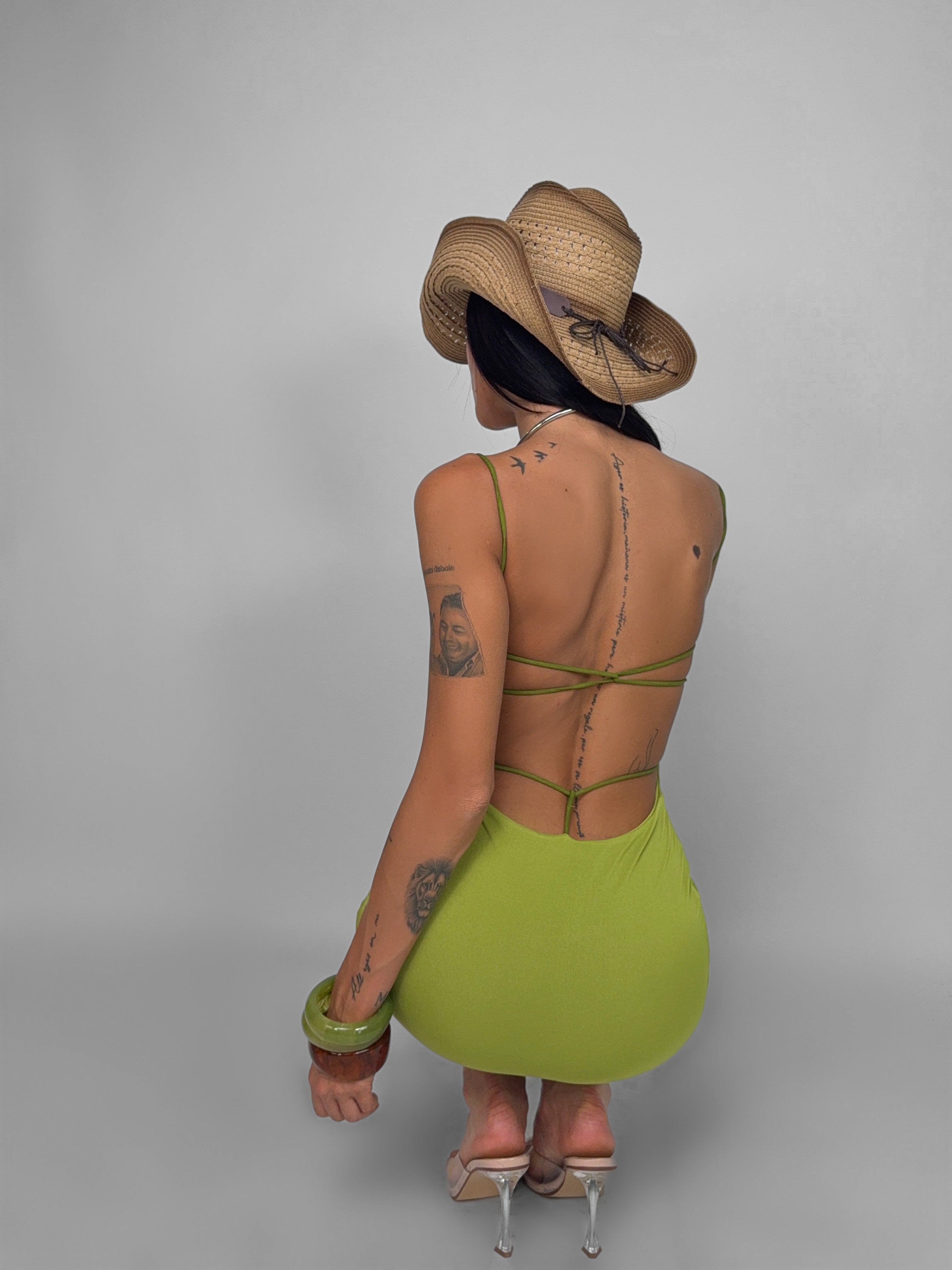 Dress Back Shape-Black