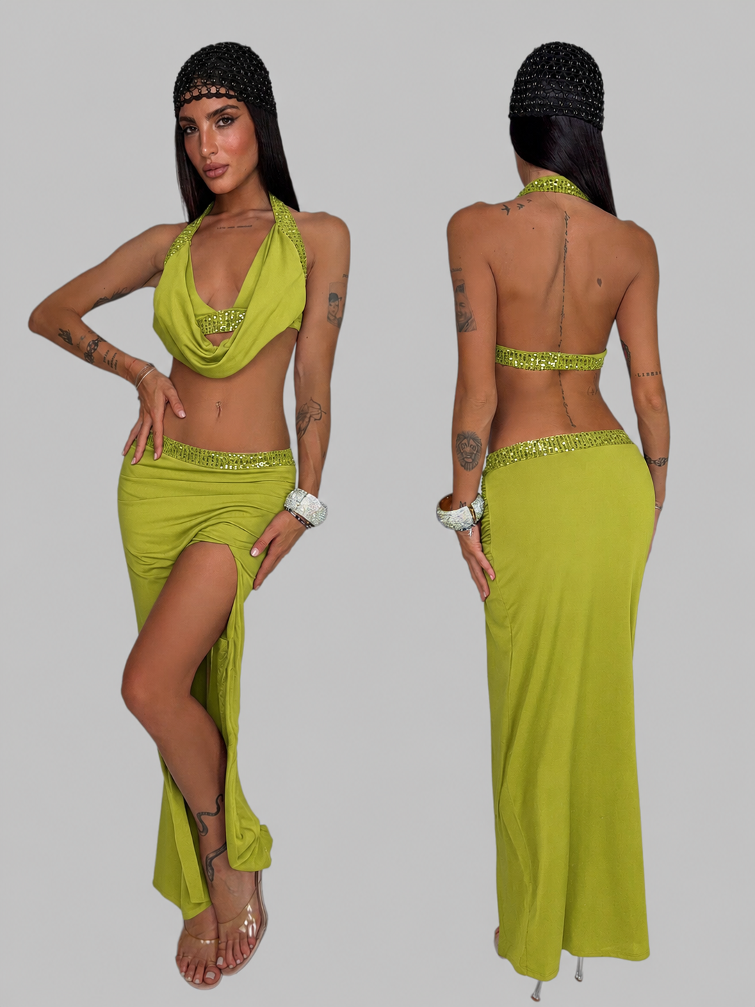 Completo Sparkling Nights-Green