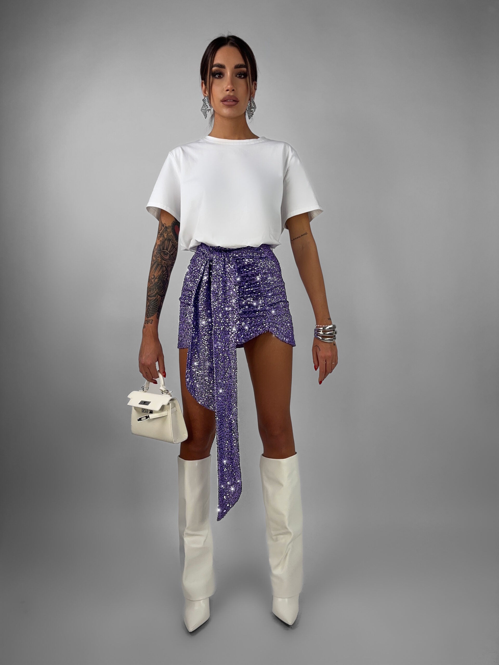 Gonna Sequin Brillant