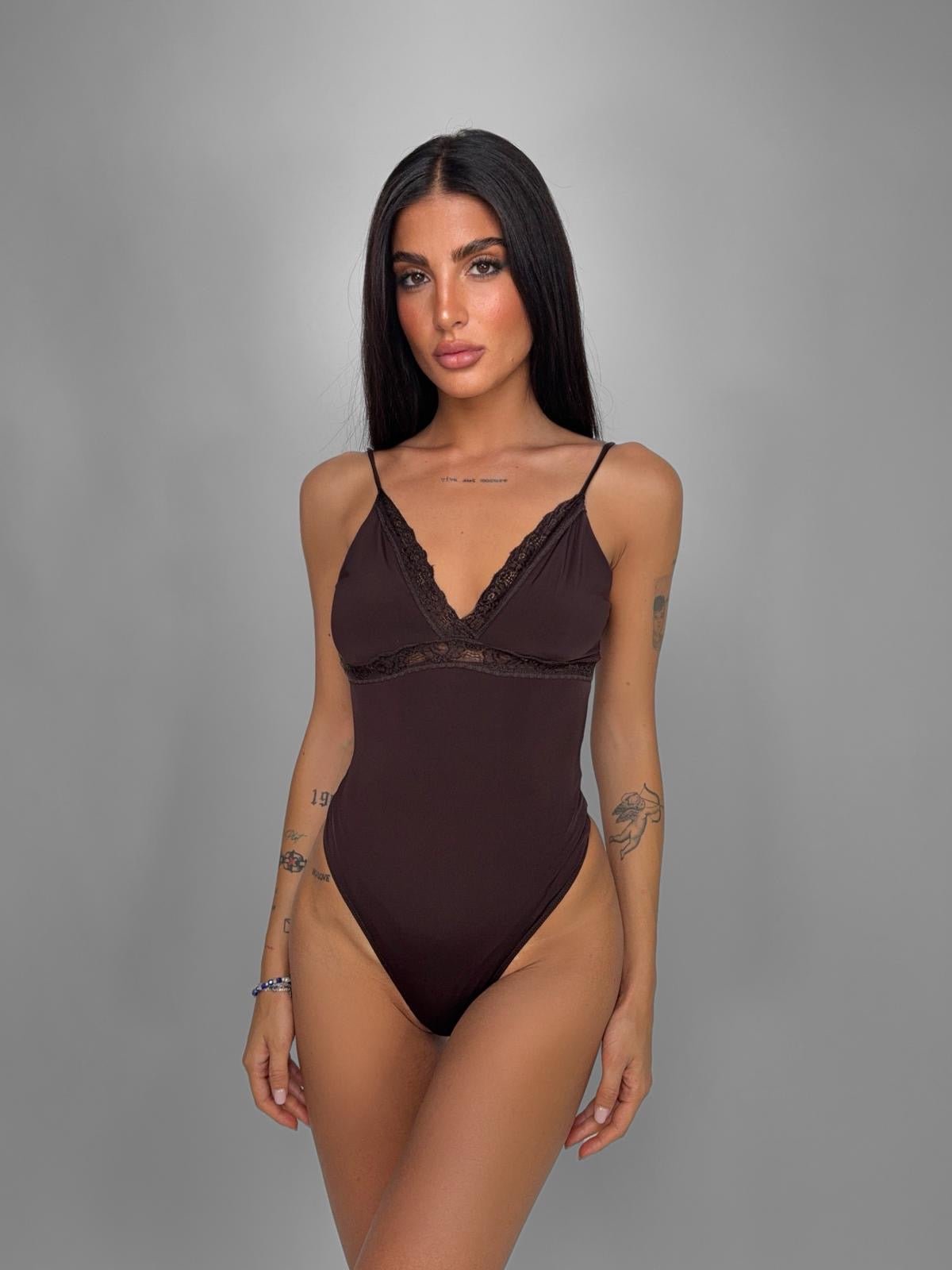Body Timeless Lace-Brown