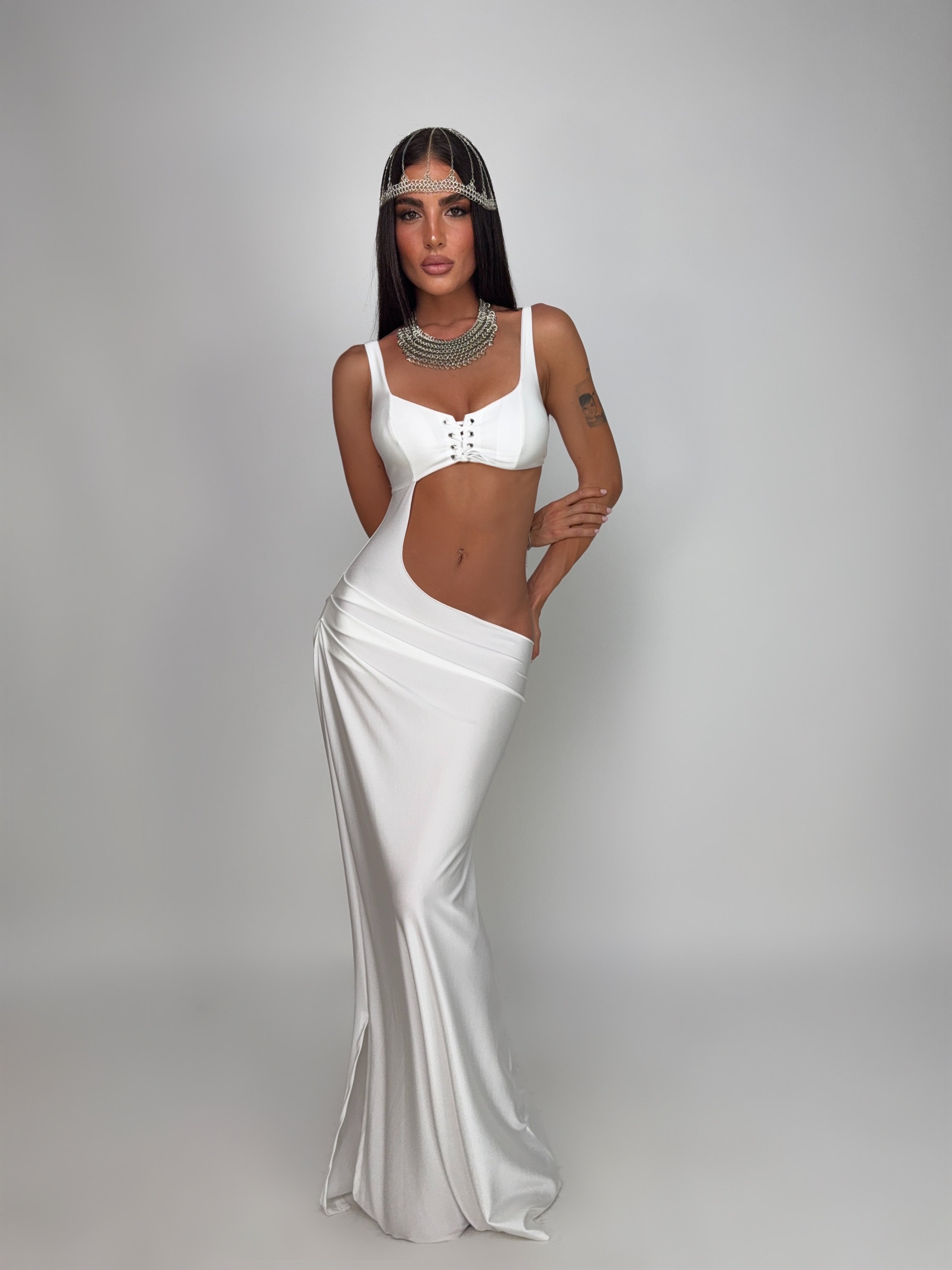 Abito Charlotte-White