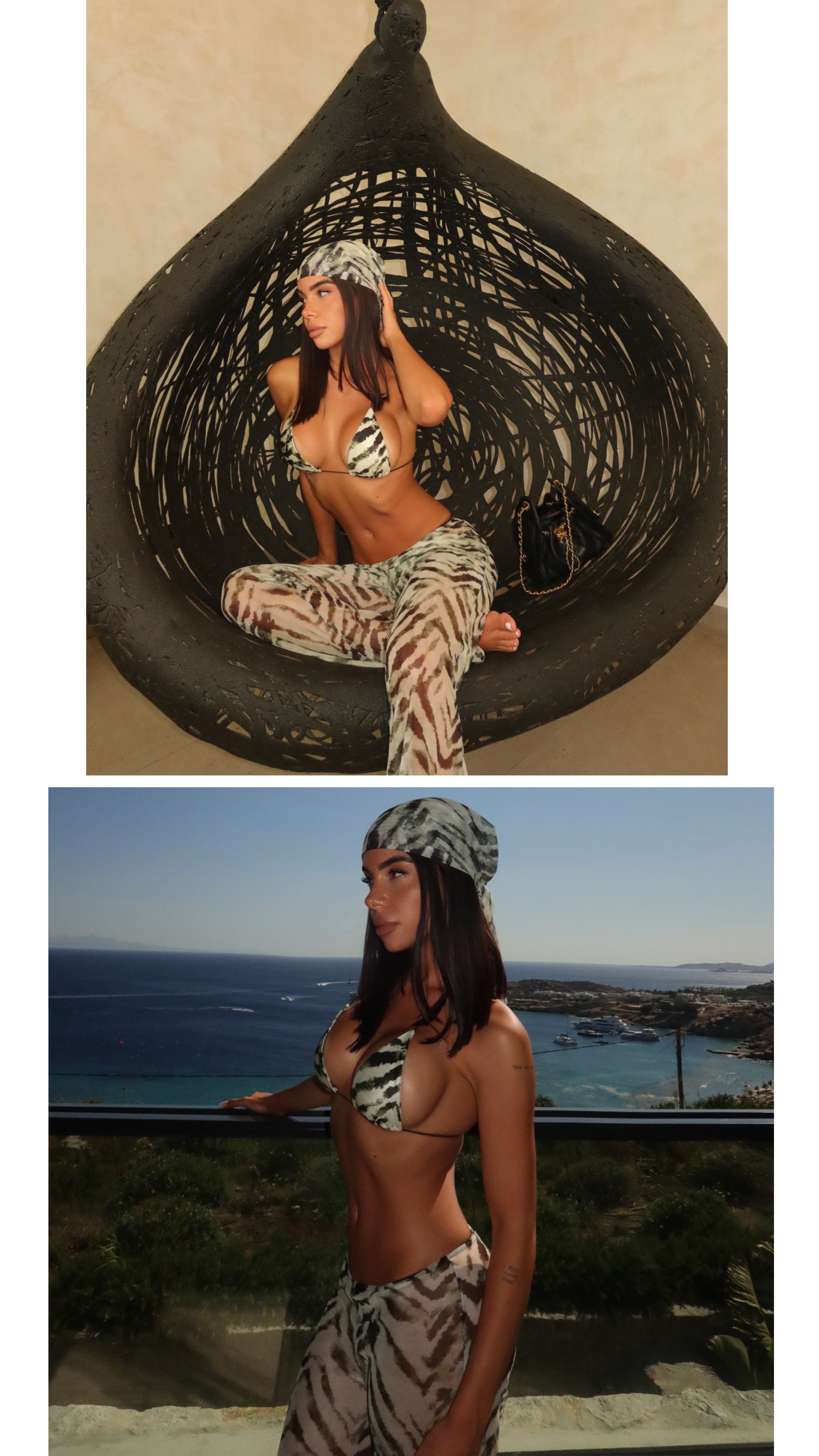 Set Bikini+Bandana+Pantalone Adele