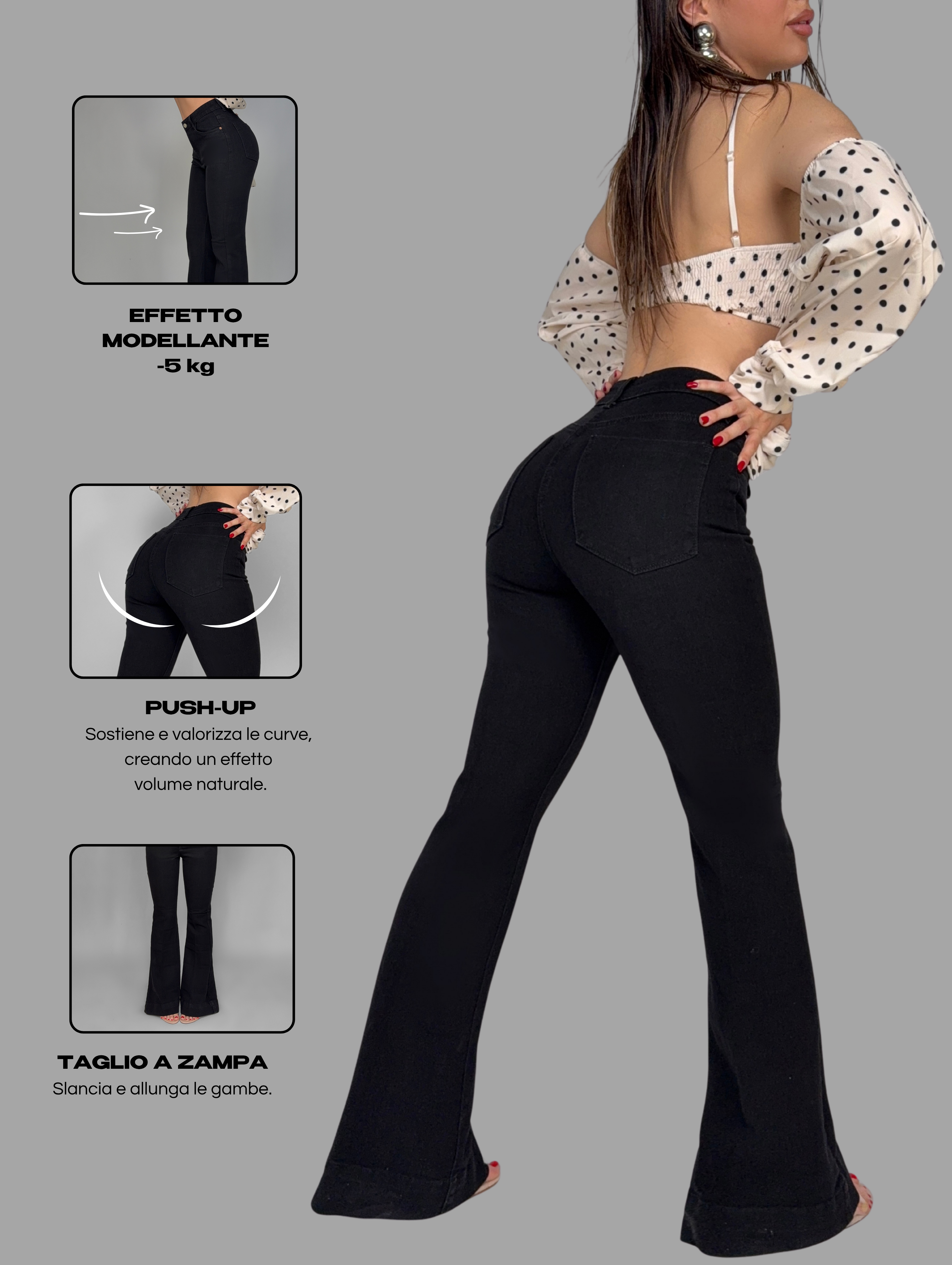 Jeans Sculpting-5kg Black