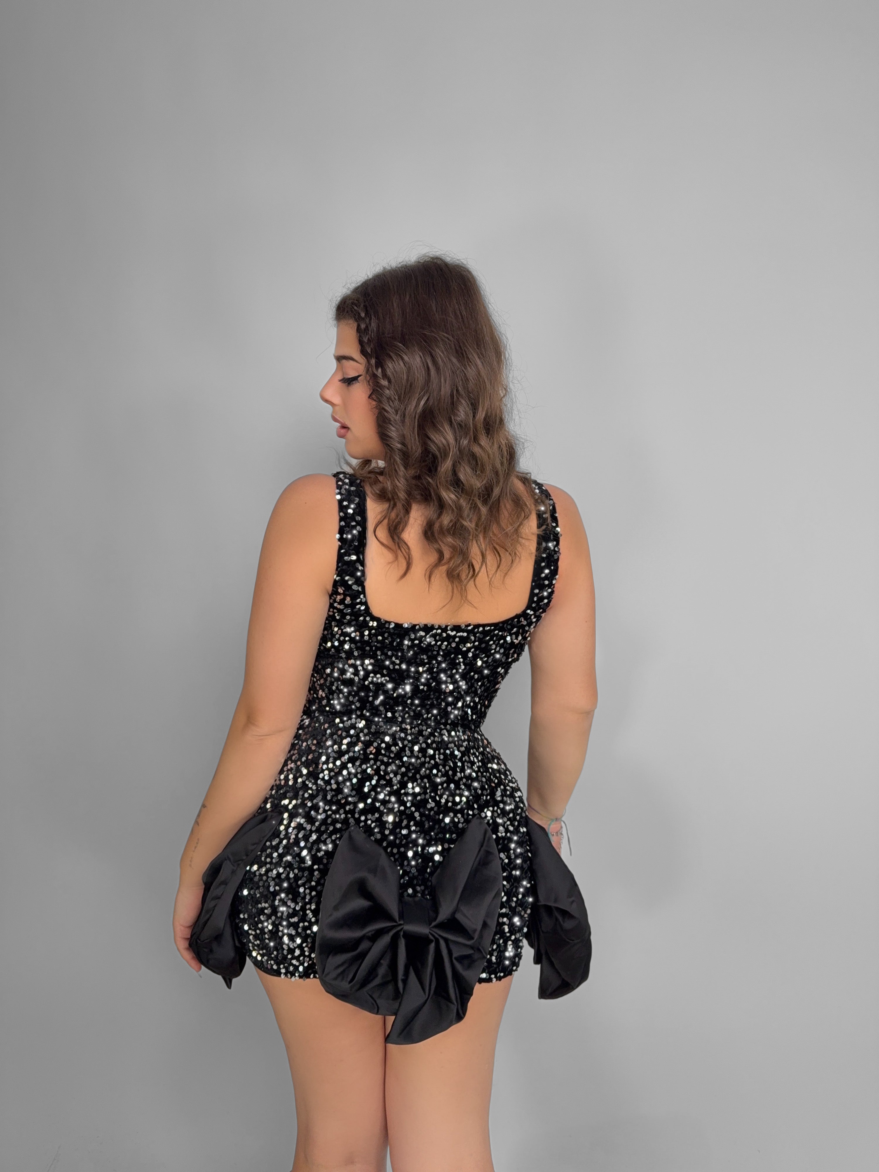 CURVY FIT - Bow Crush Dress