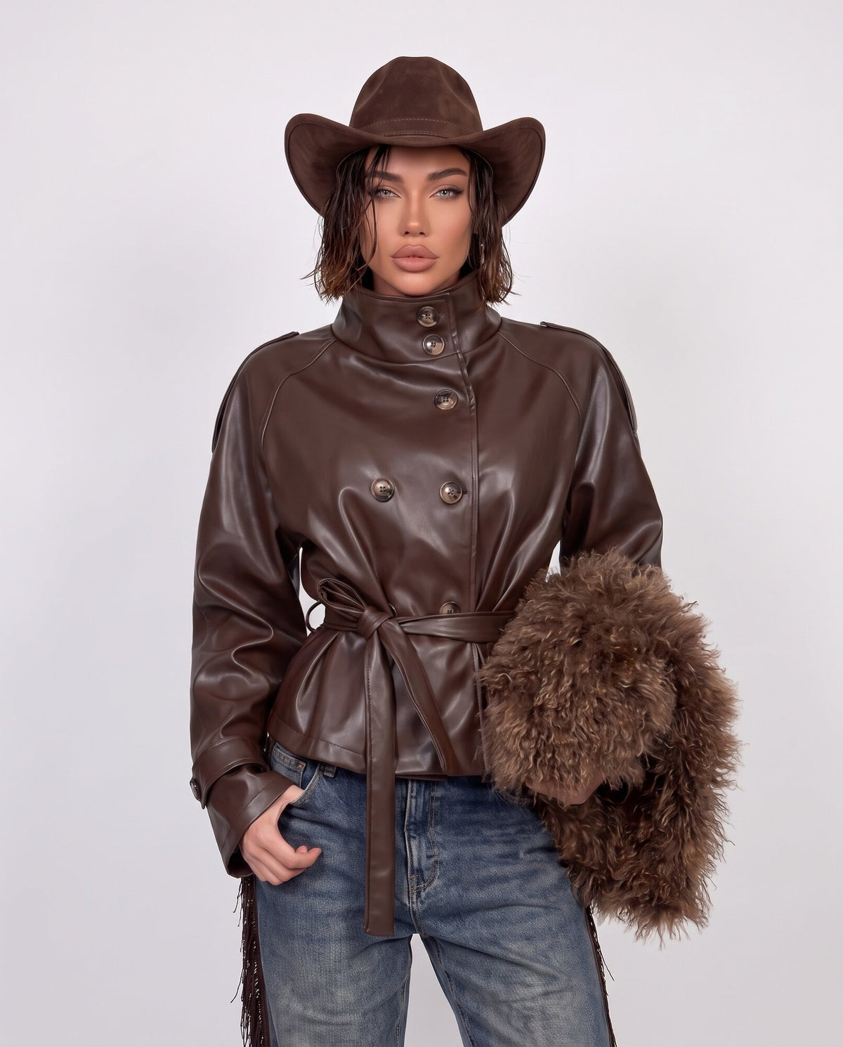 Trench Power-Brown