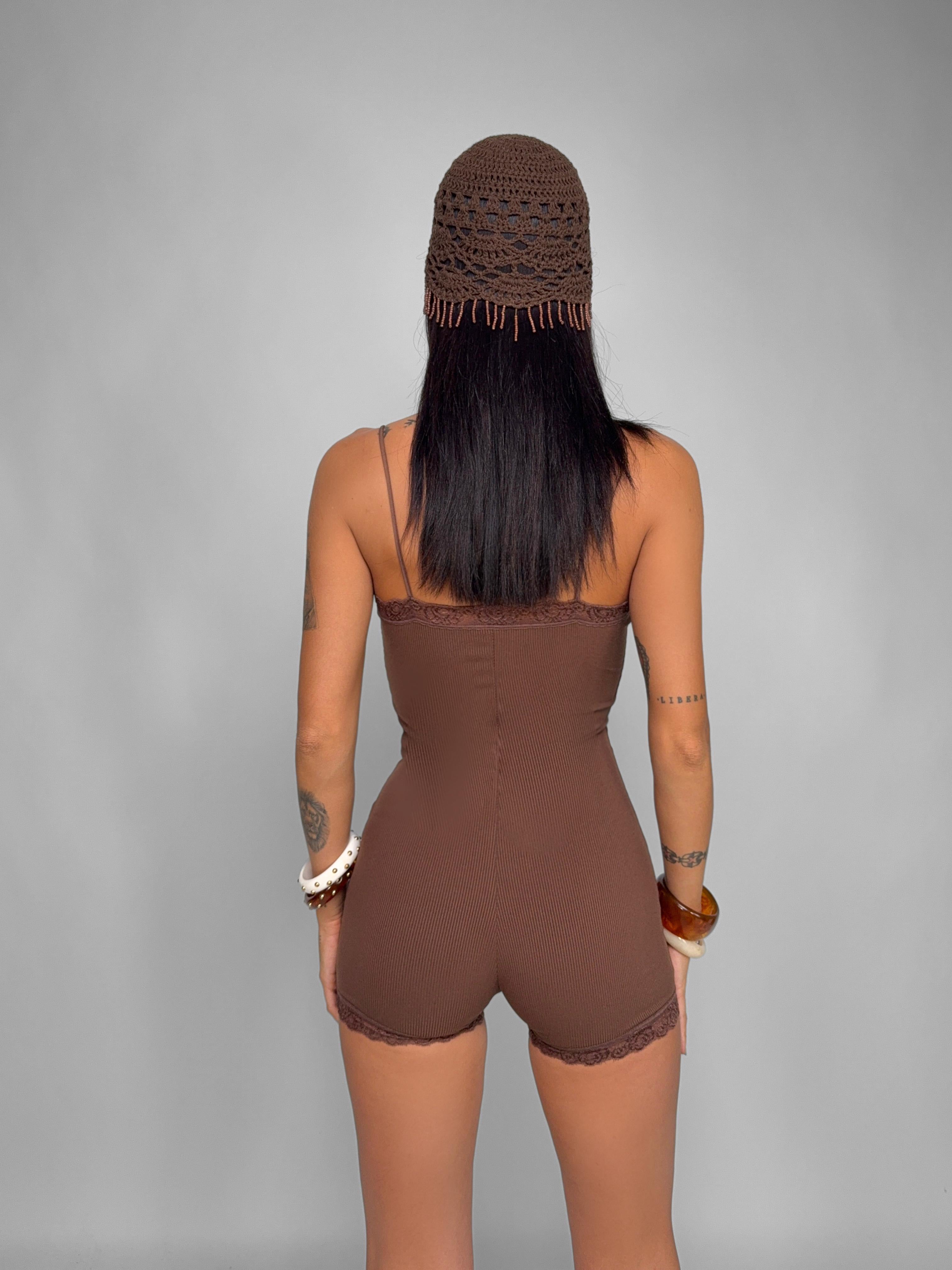 Tuta Royal Lace-Brown