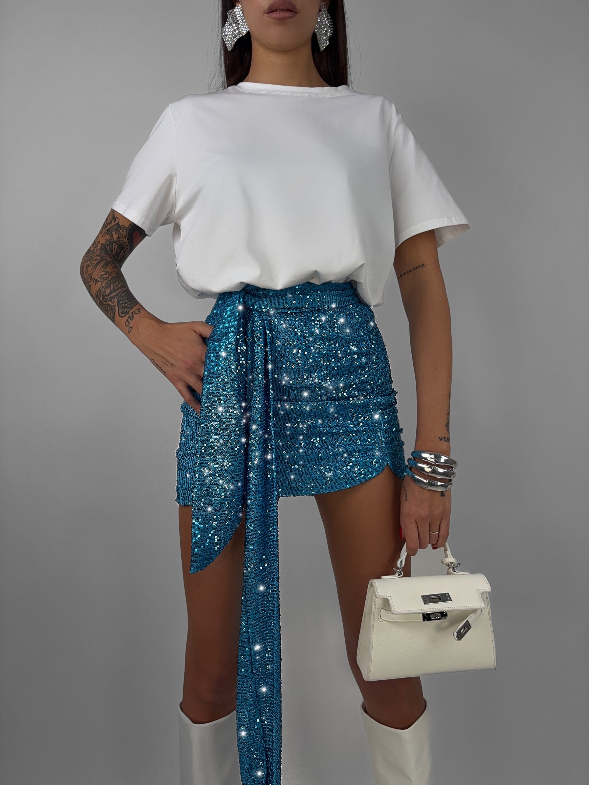 Gonna Sequin Brillant