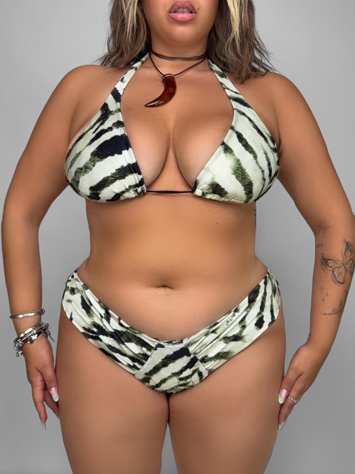 CURVY FIT-Bikini Avery-Tigrato