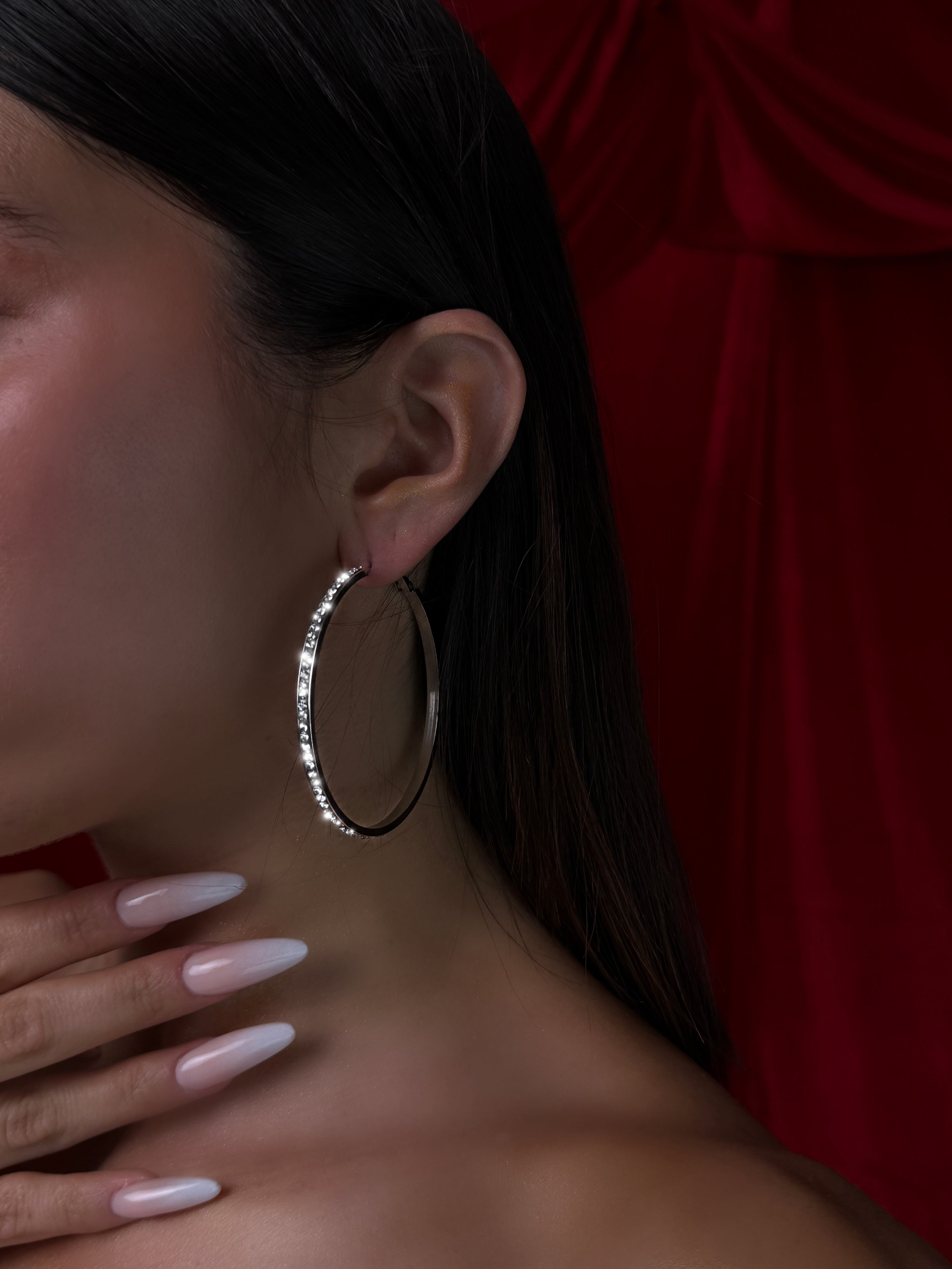 Orecchini Sparkling Circle