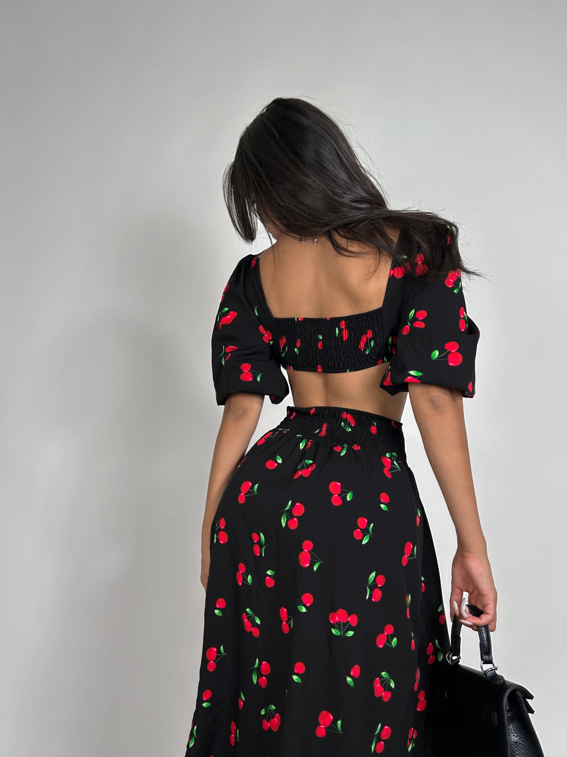 Completo Long Cherry