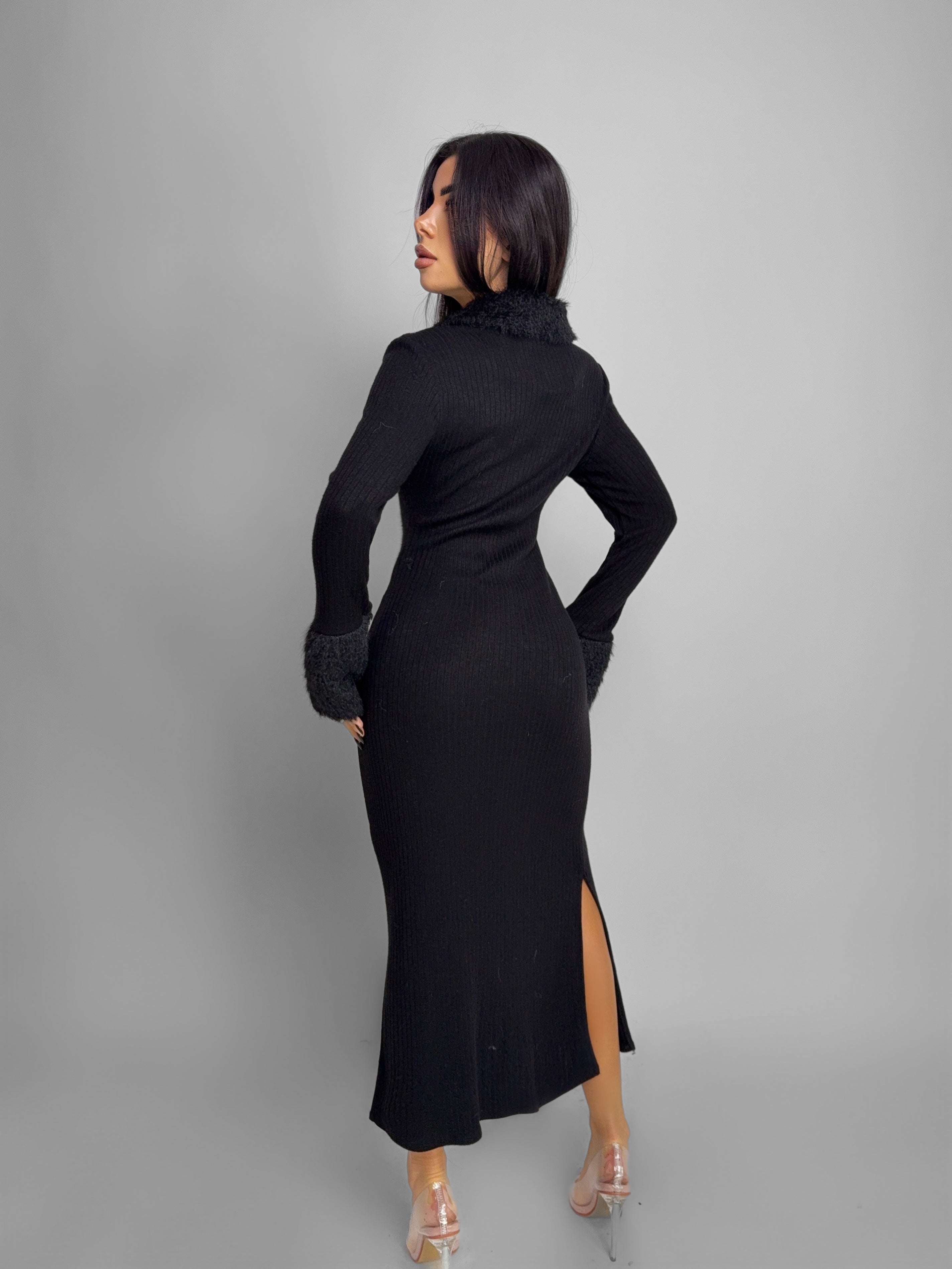 Abito Feathers Mohair