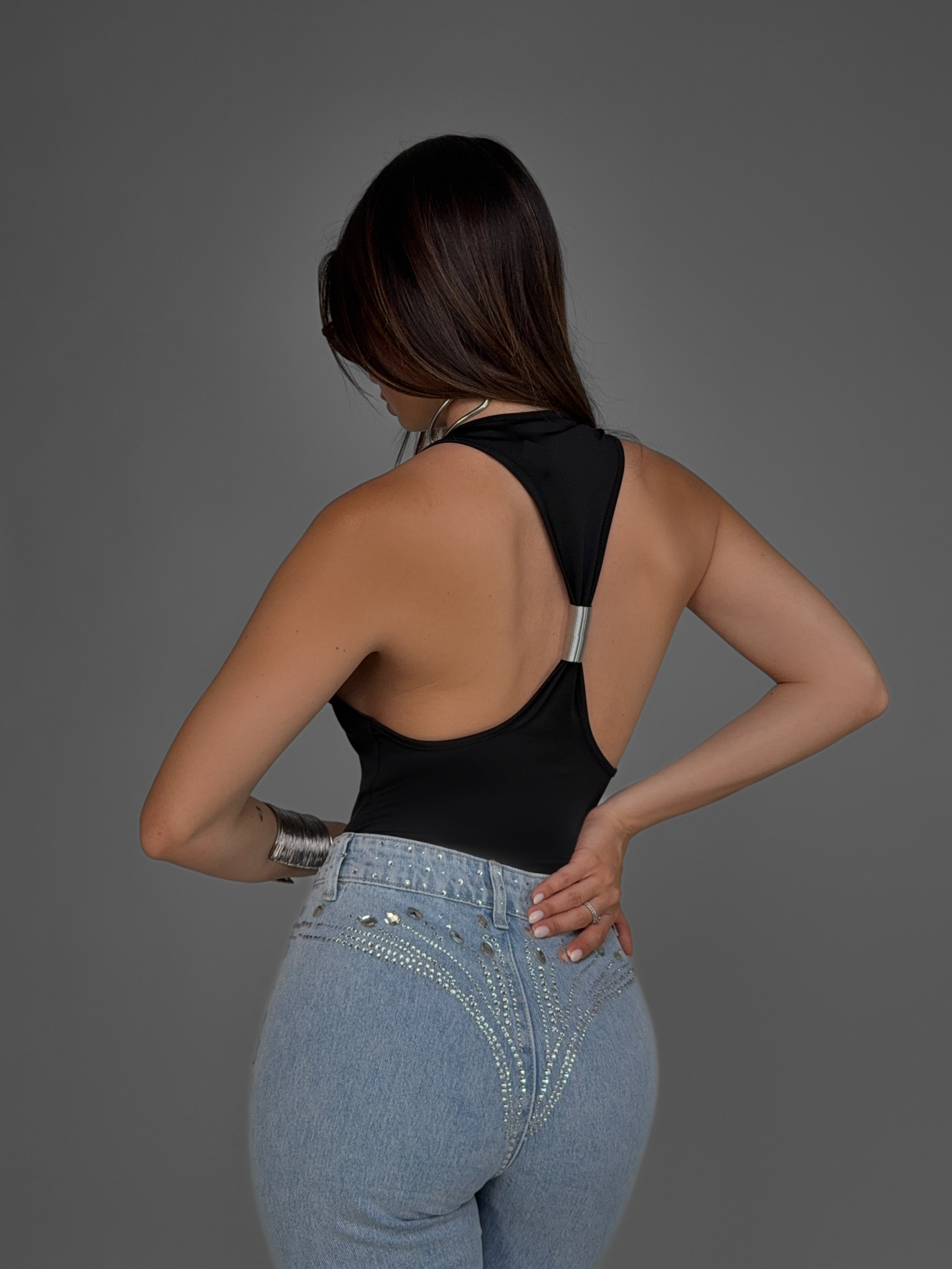 Body Sensual Back-Black