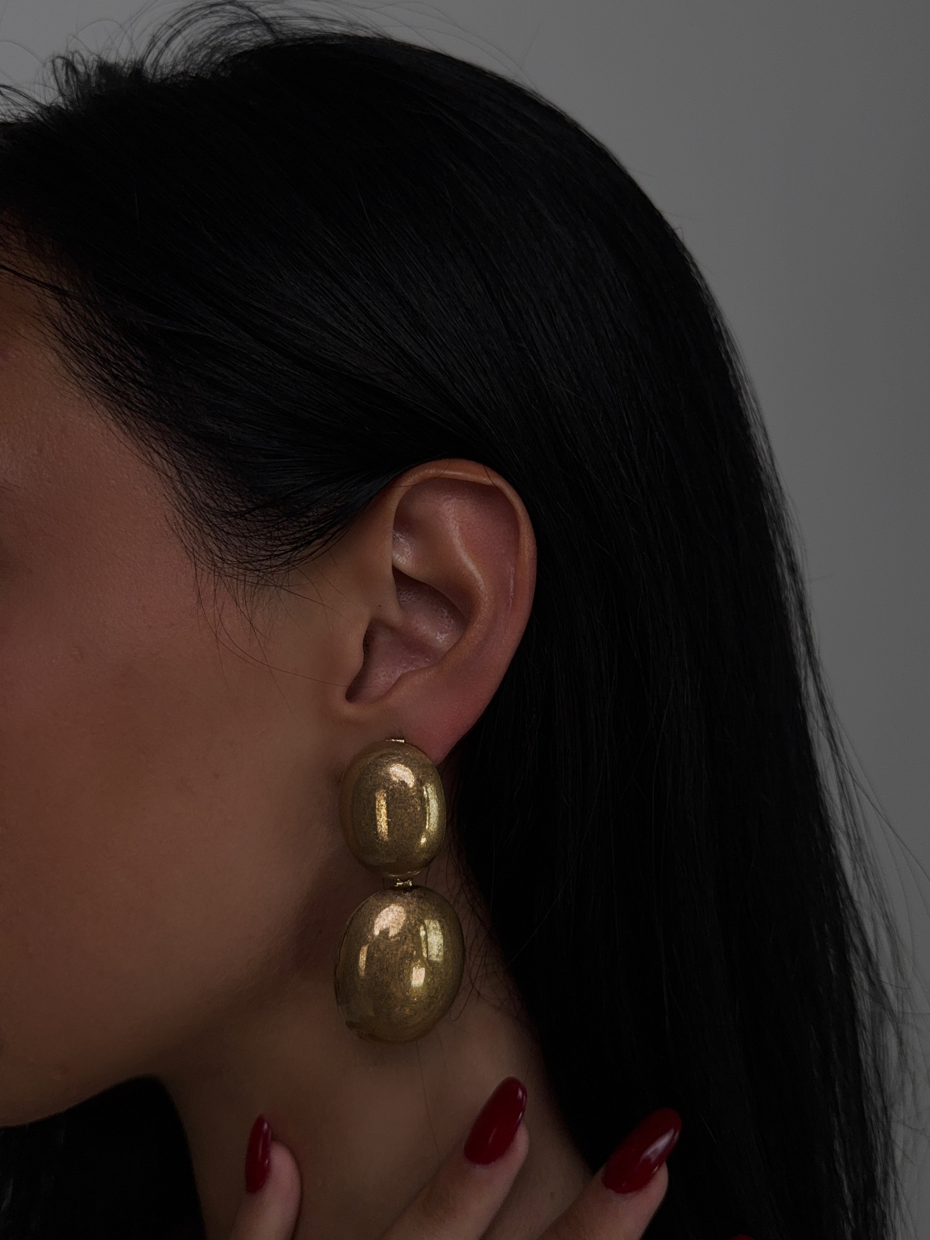 Orecchini Double Ball