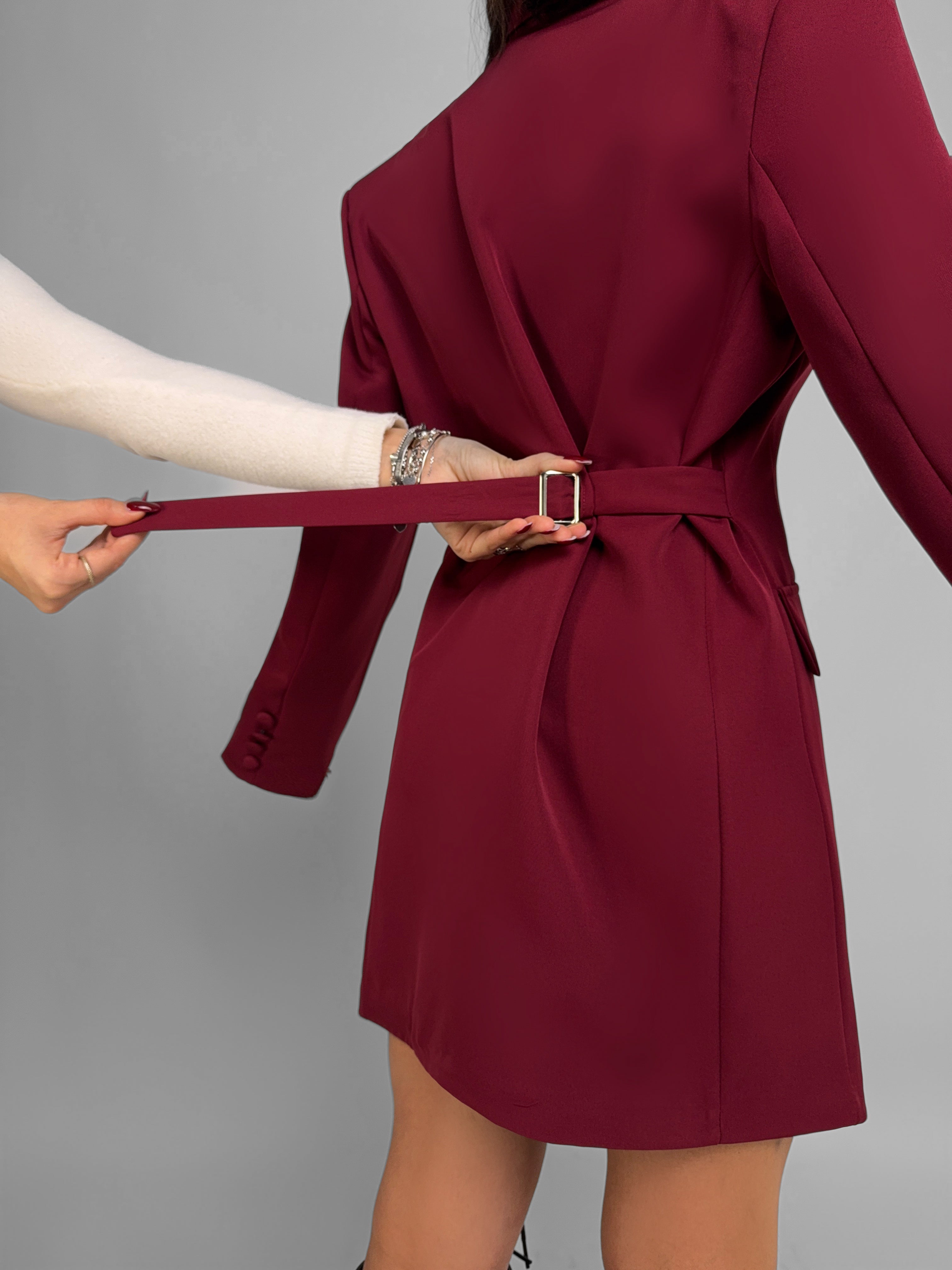 Abito/Giacca Magic Shaping - Cherry red