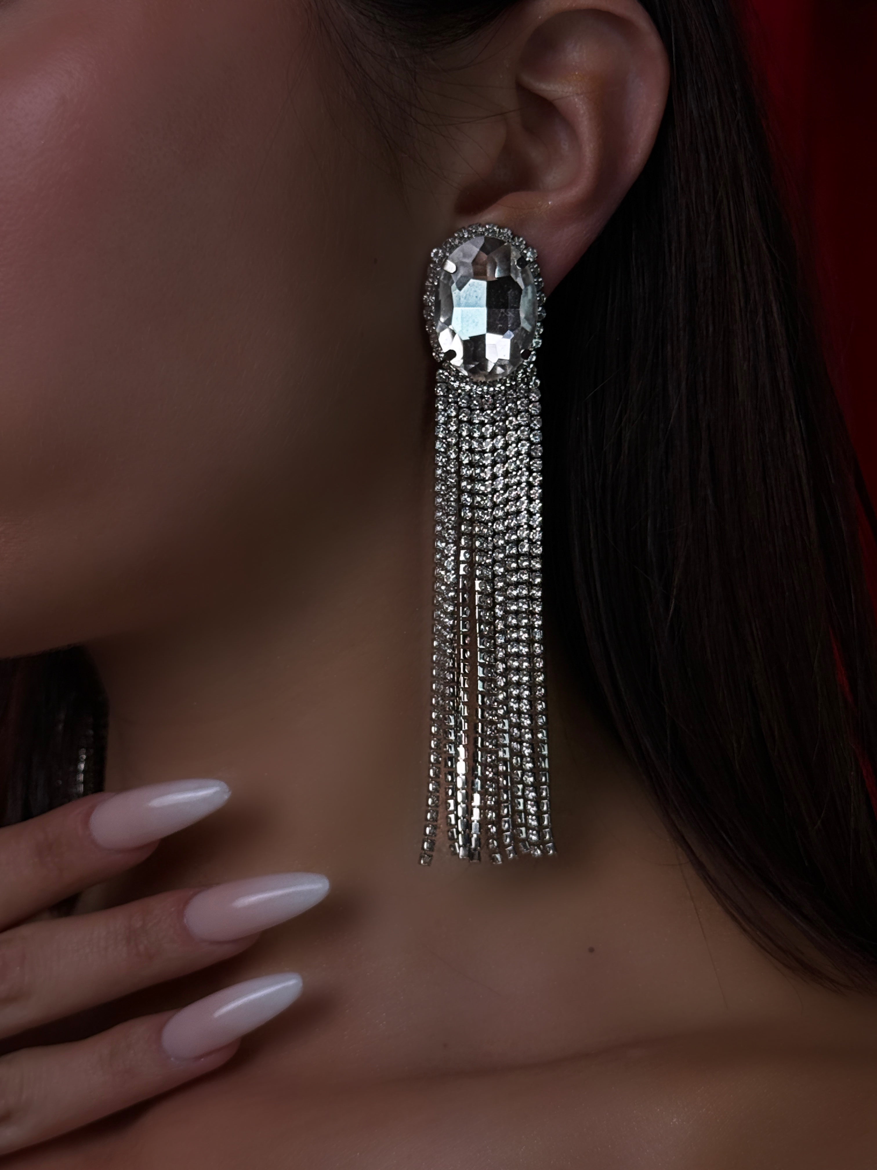 Orecchini Waterfall Silver