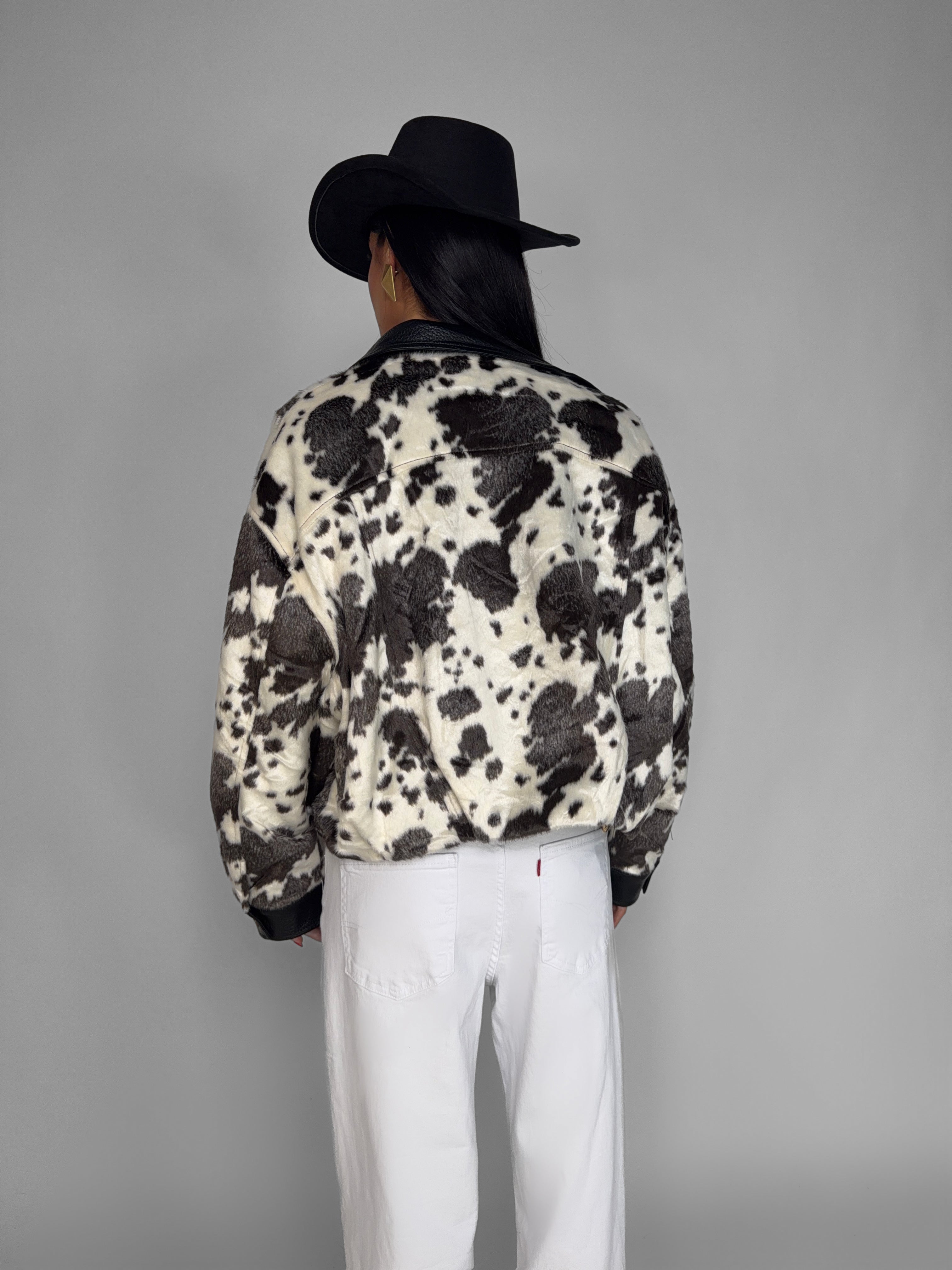 Cow Jacket - Black