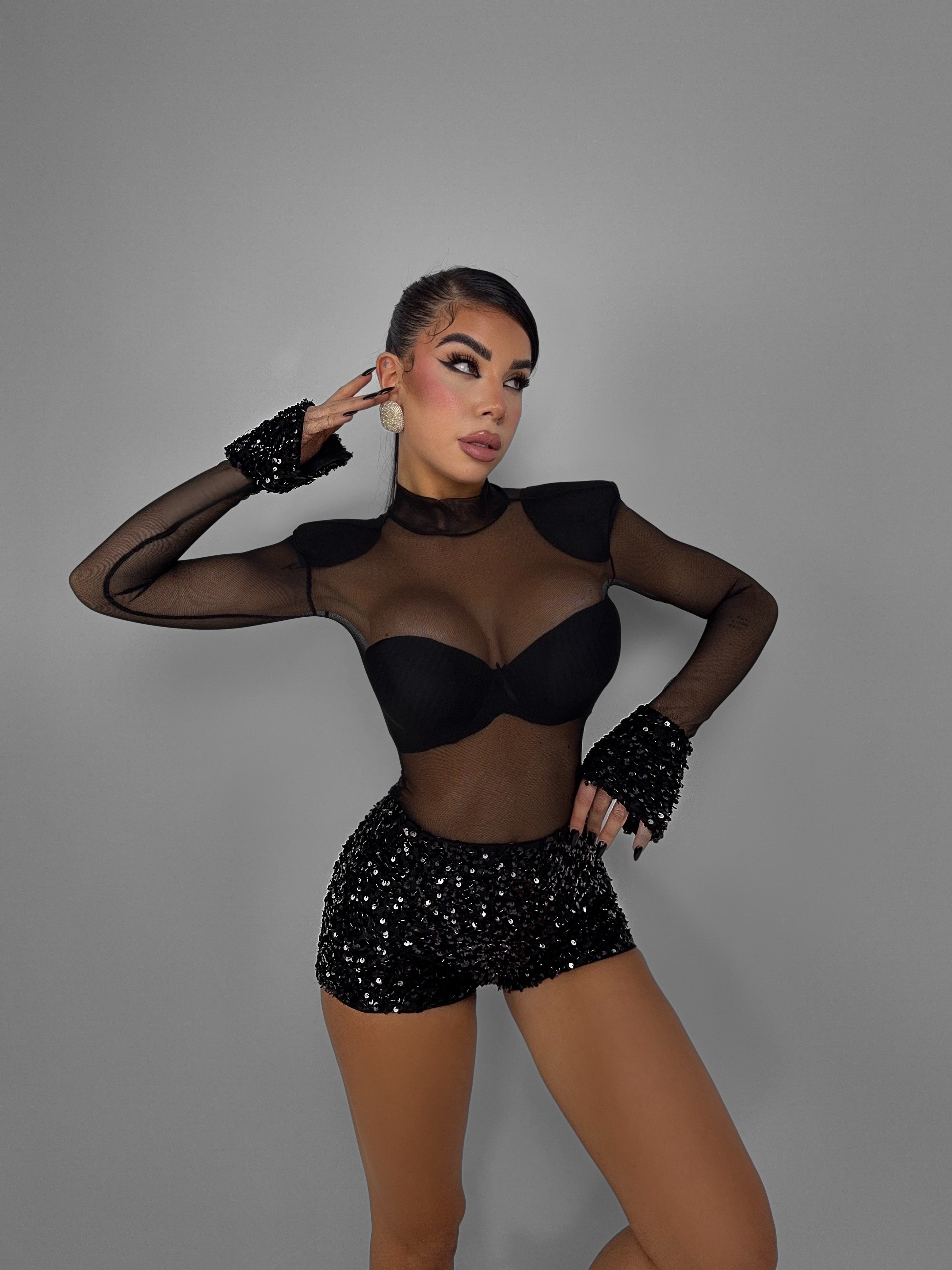 Tuta Enjoy The Party - Black