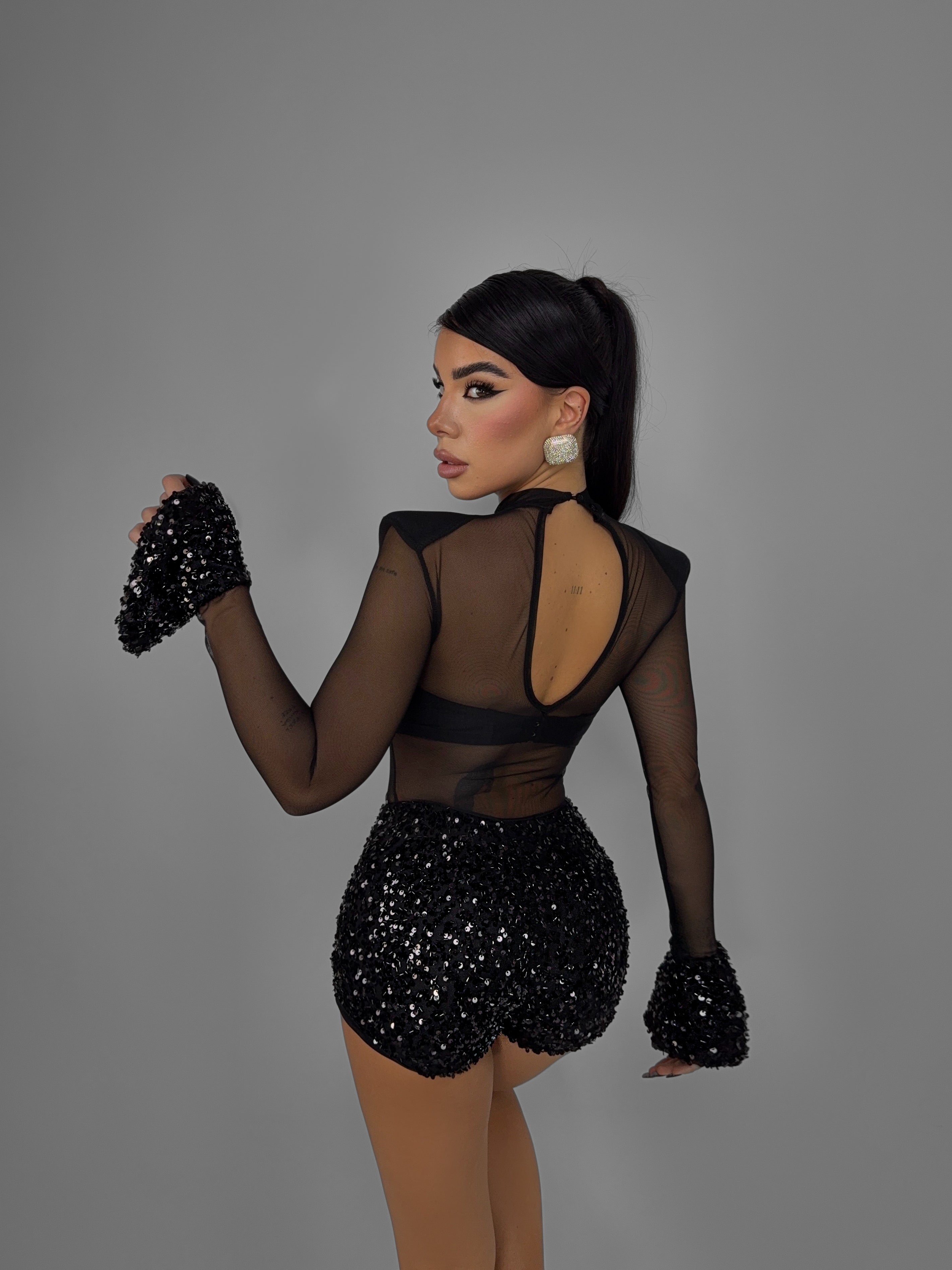 Tuta Enjoy The Party - Black