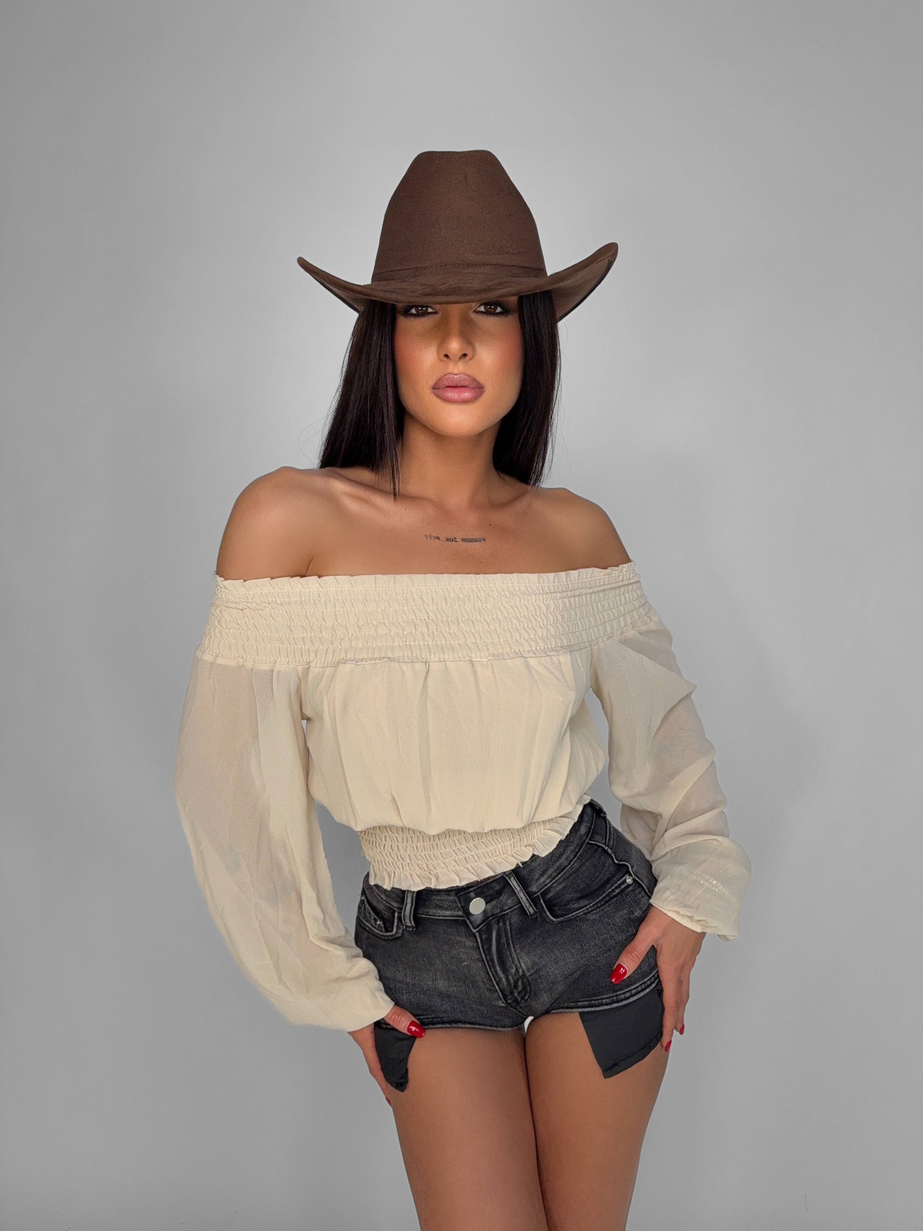 Top Loose Off-Beige