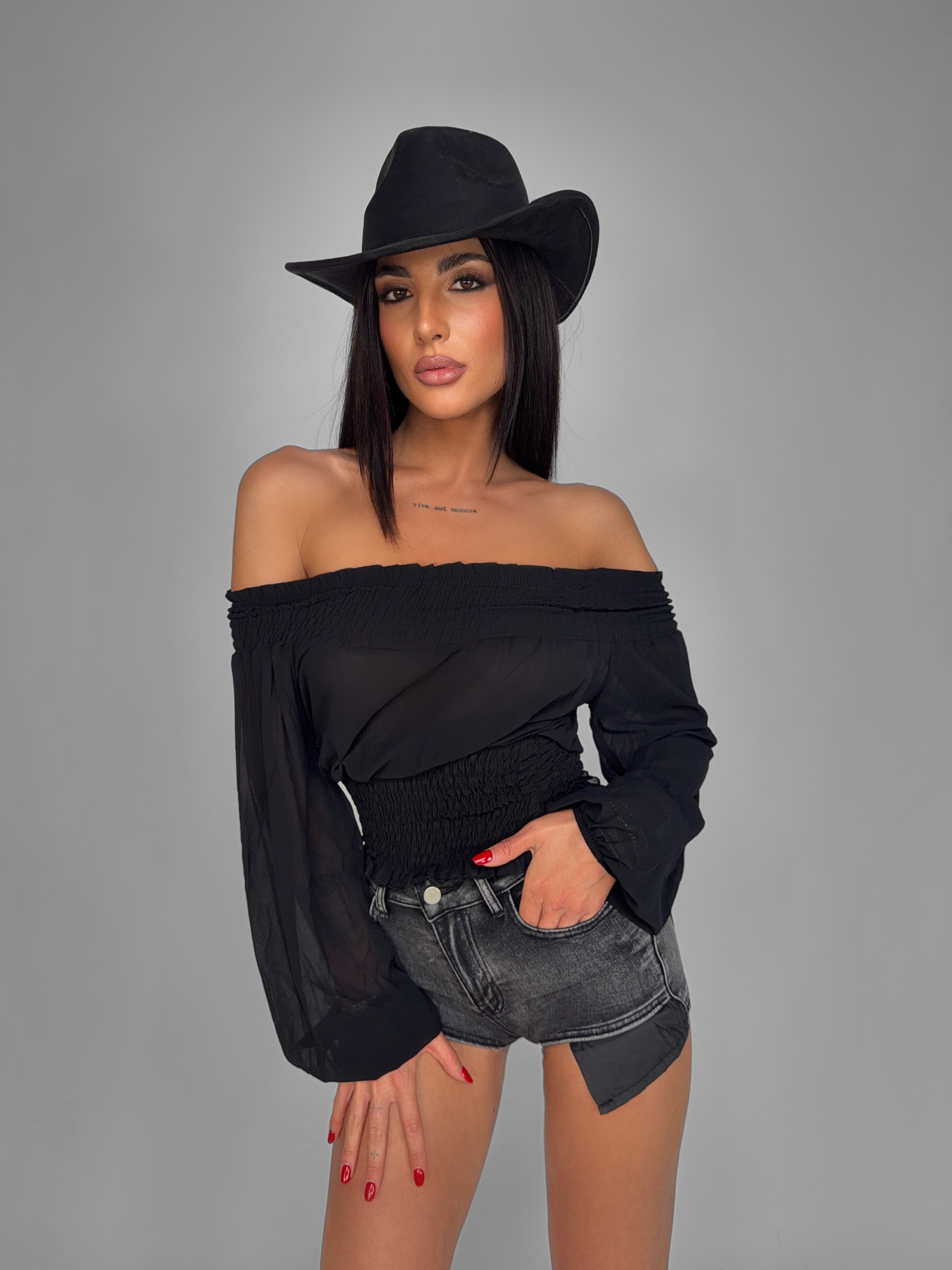 Top Loose Off-Black