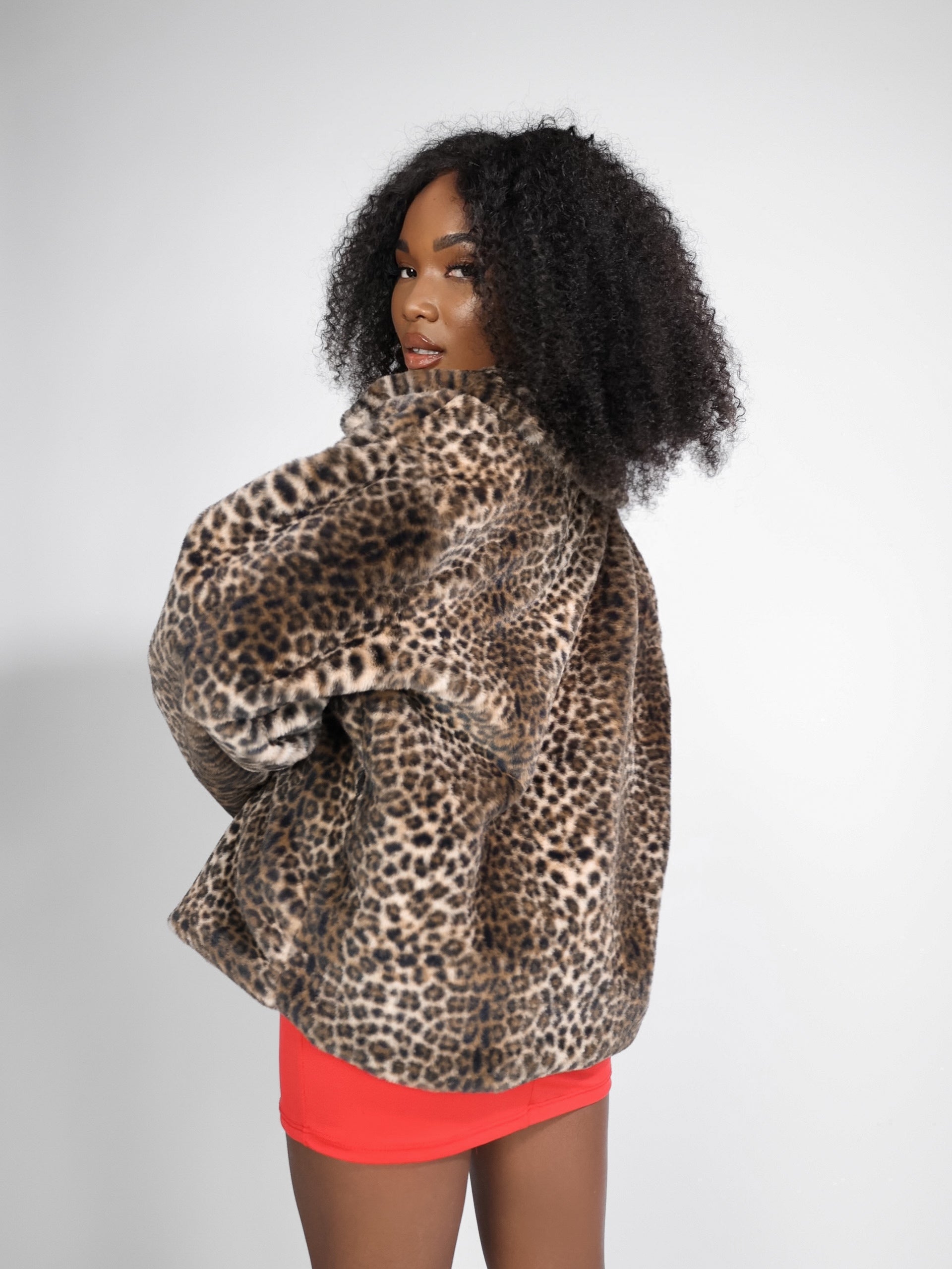 Pelliccia Leopard Model