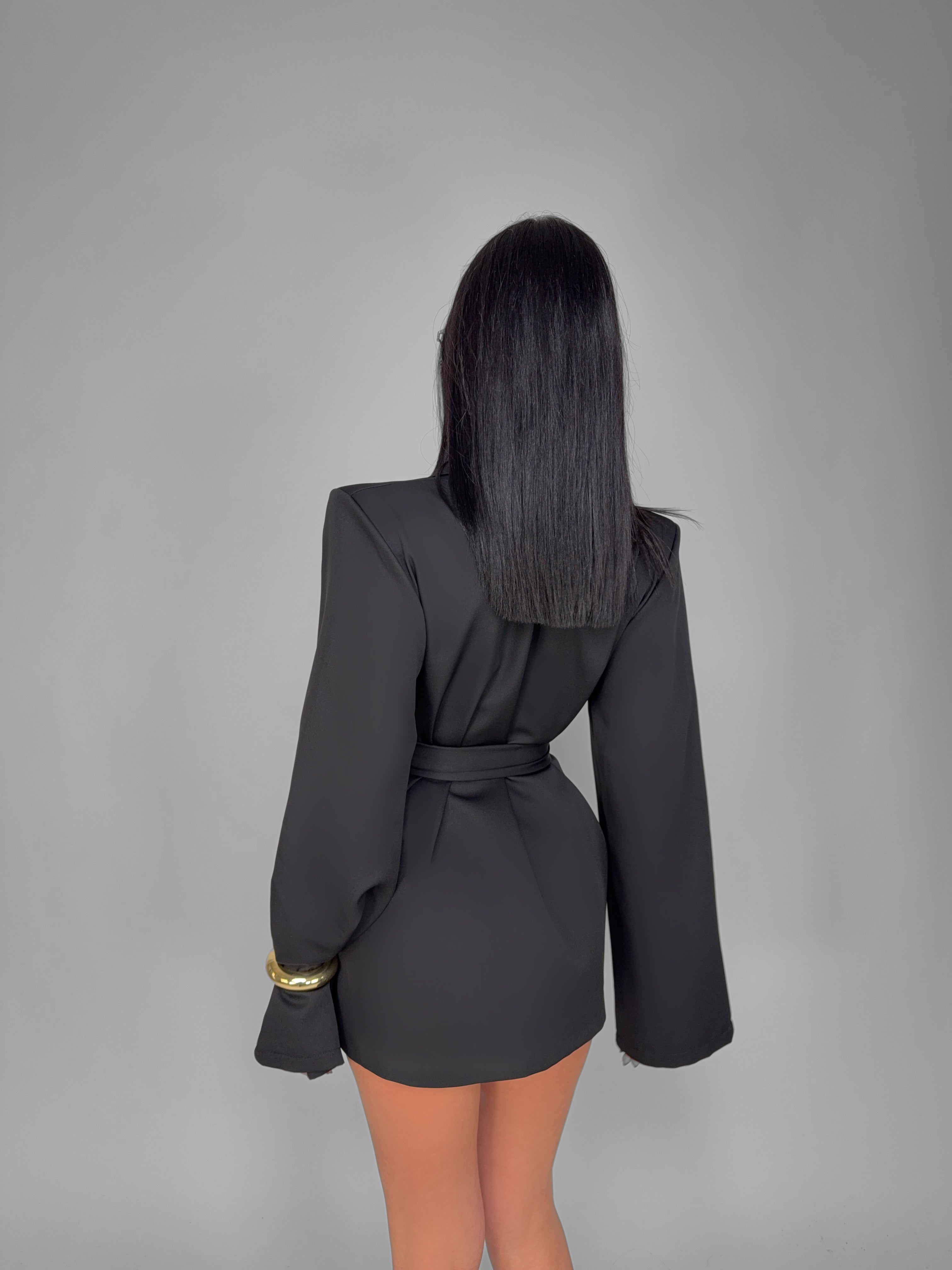 Abito/Giacca Wrap-Black