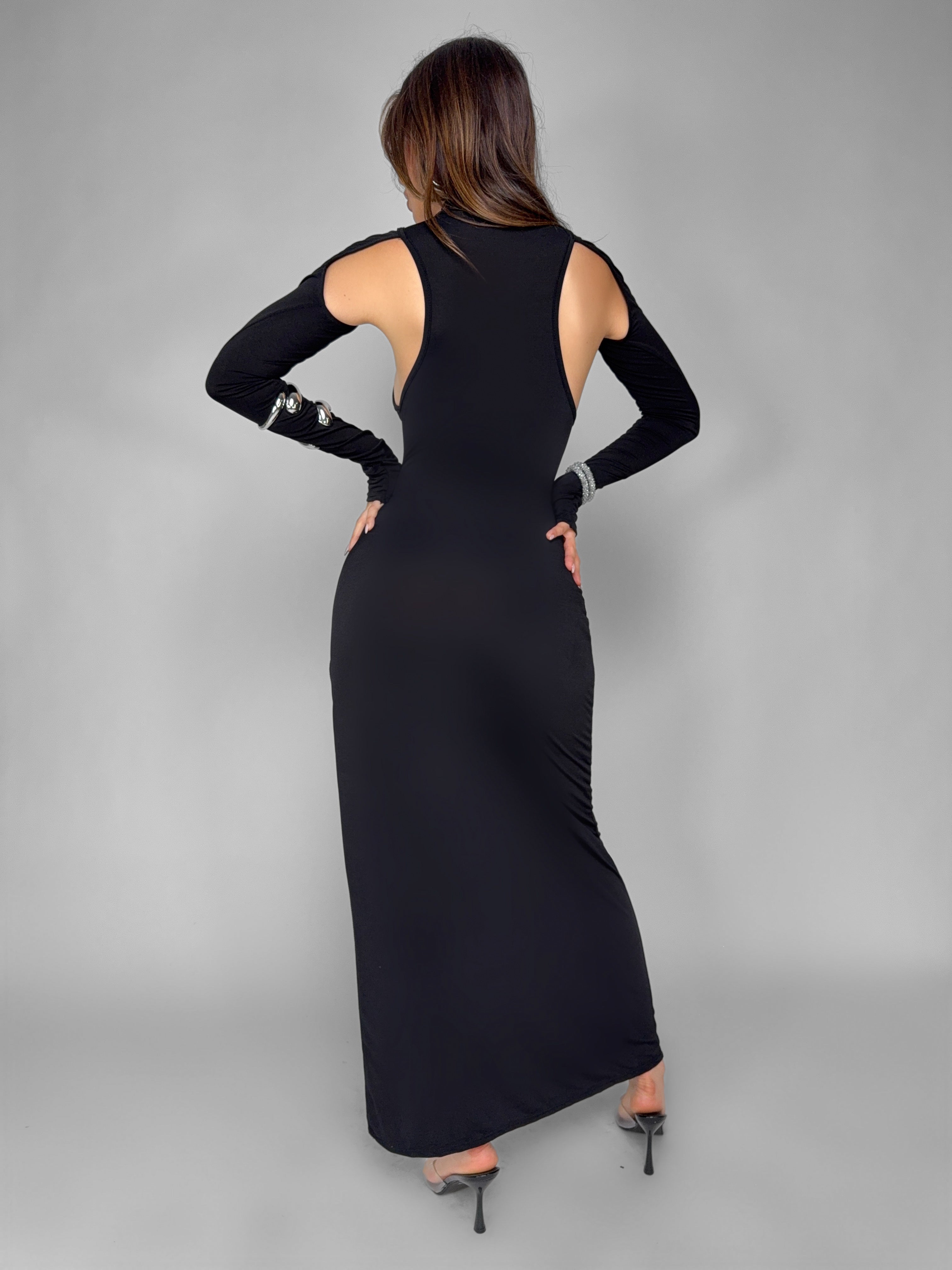 Abito Night Angel-Black