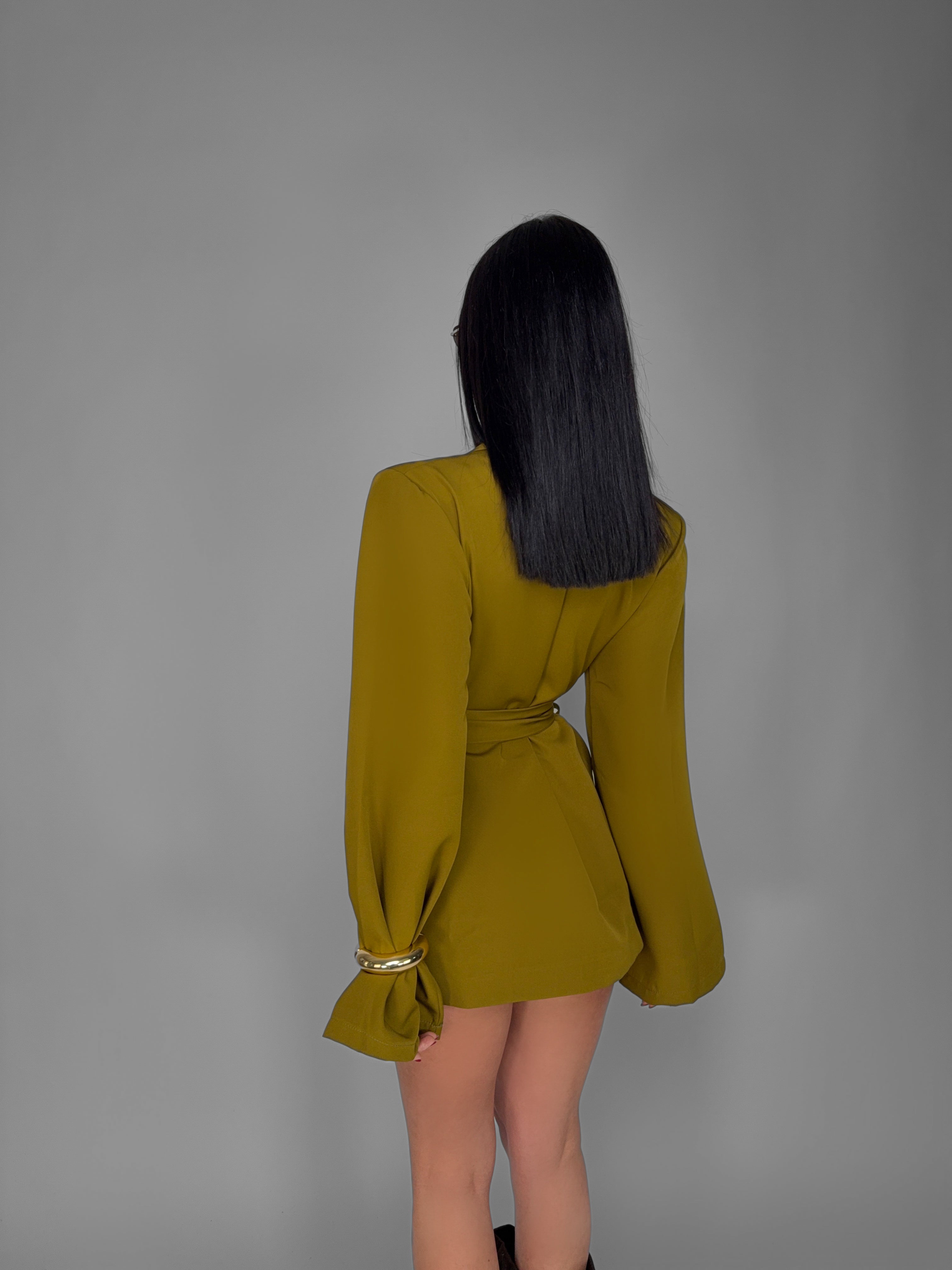 Abito/Giacca Wrap-Green