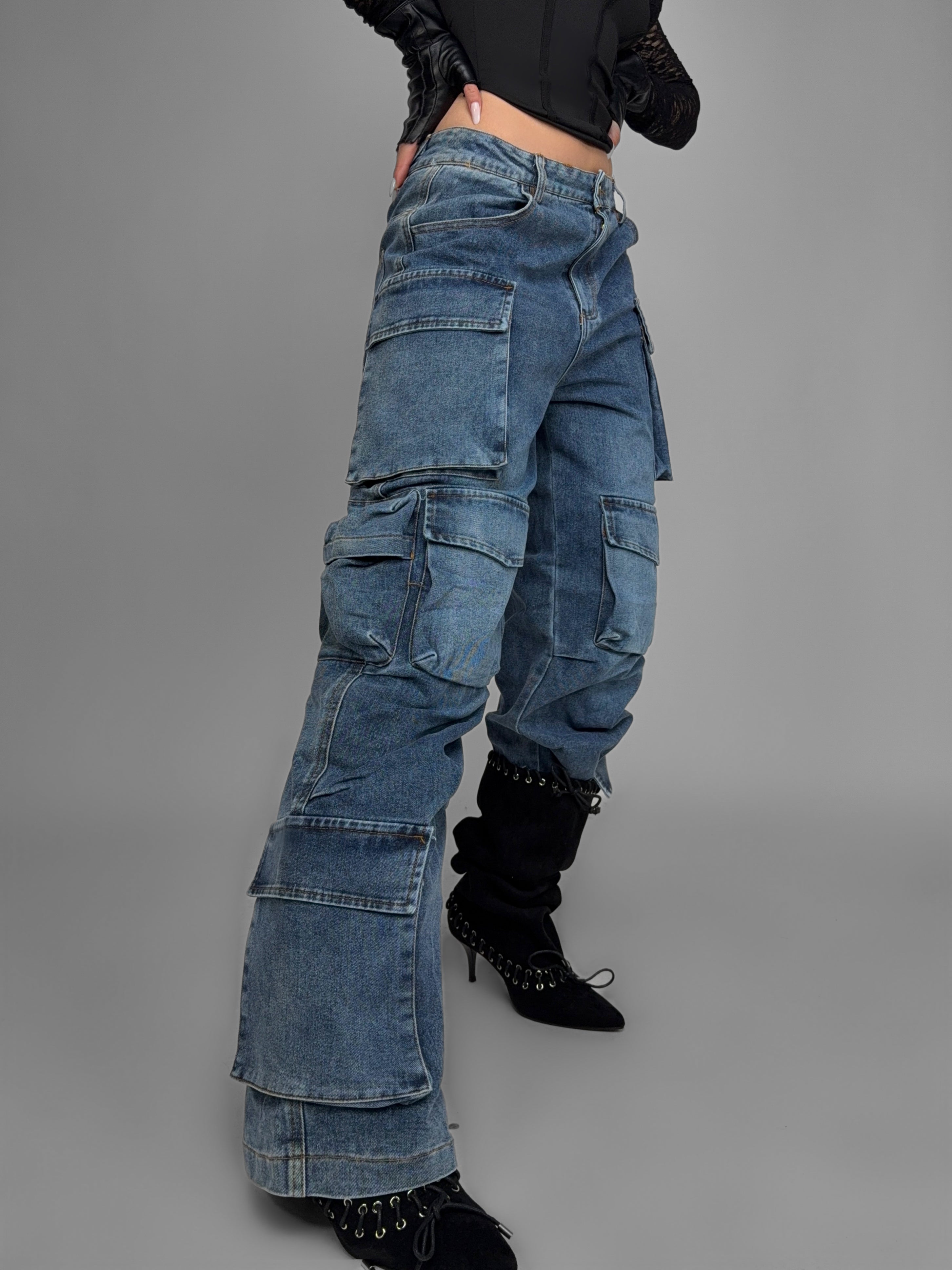 Jeans Cargo Pocket