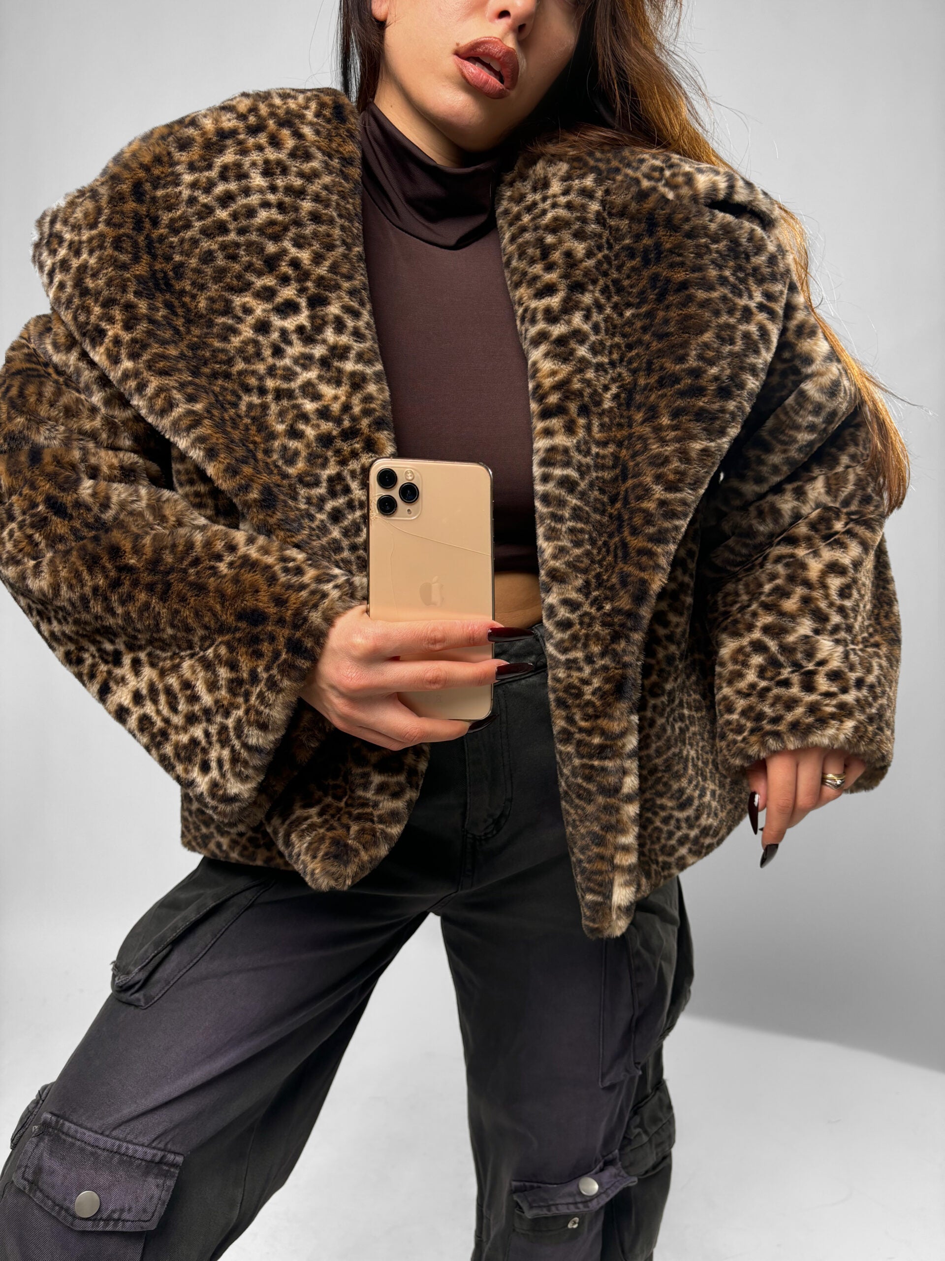 Pelliccia Leopard Model