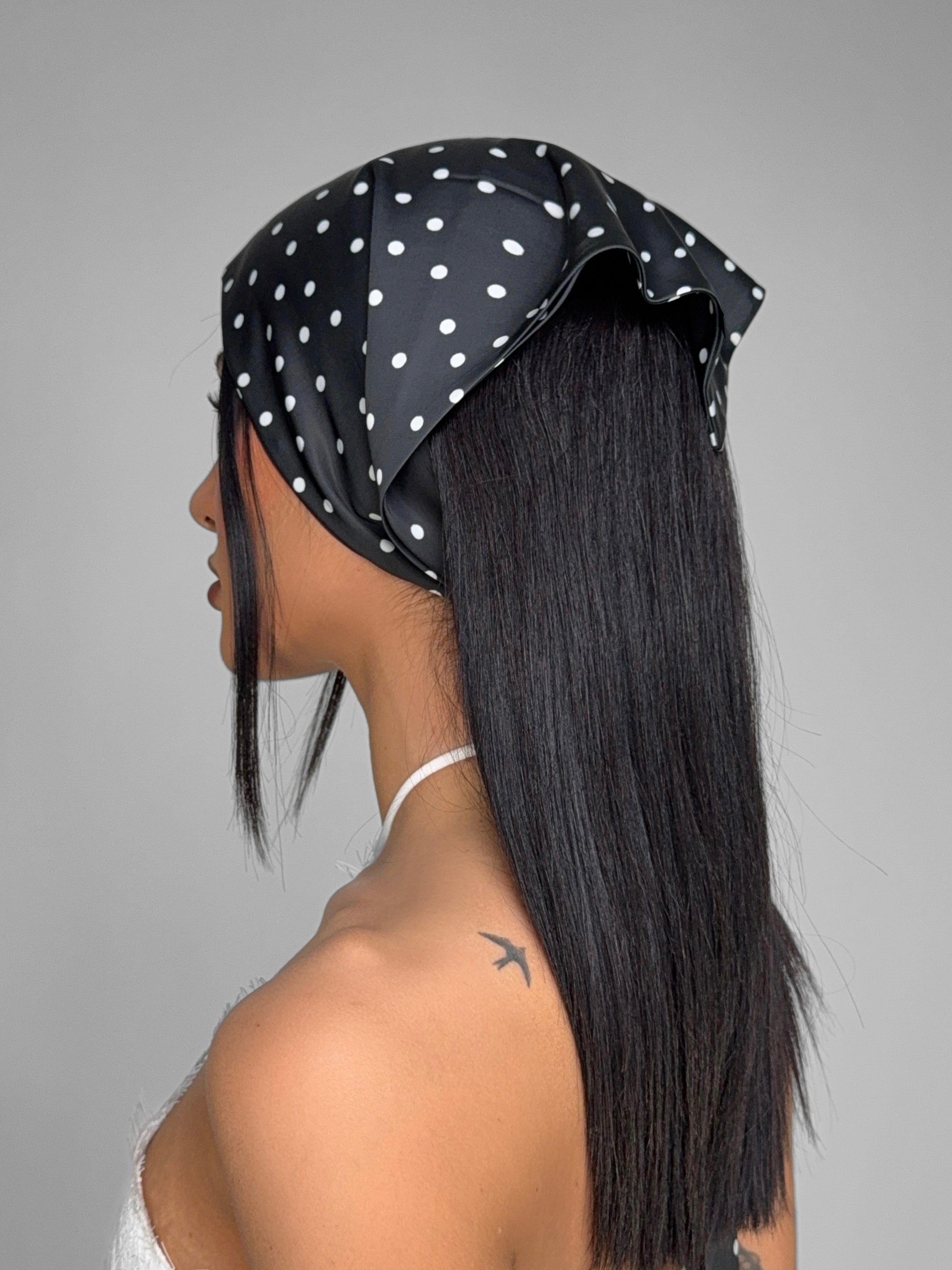Bandana Pois-Black