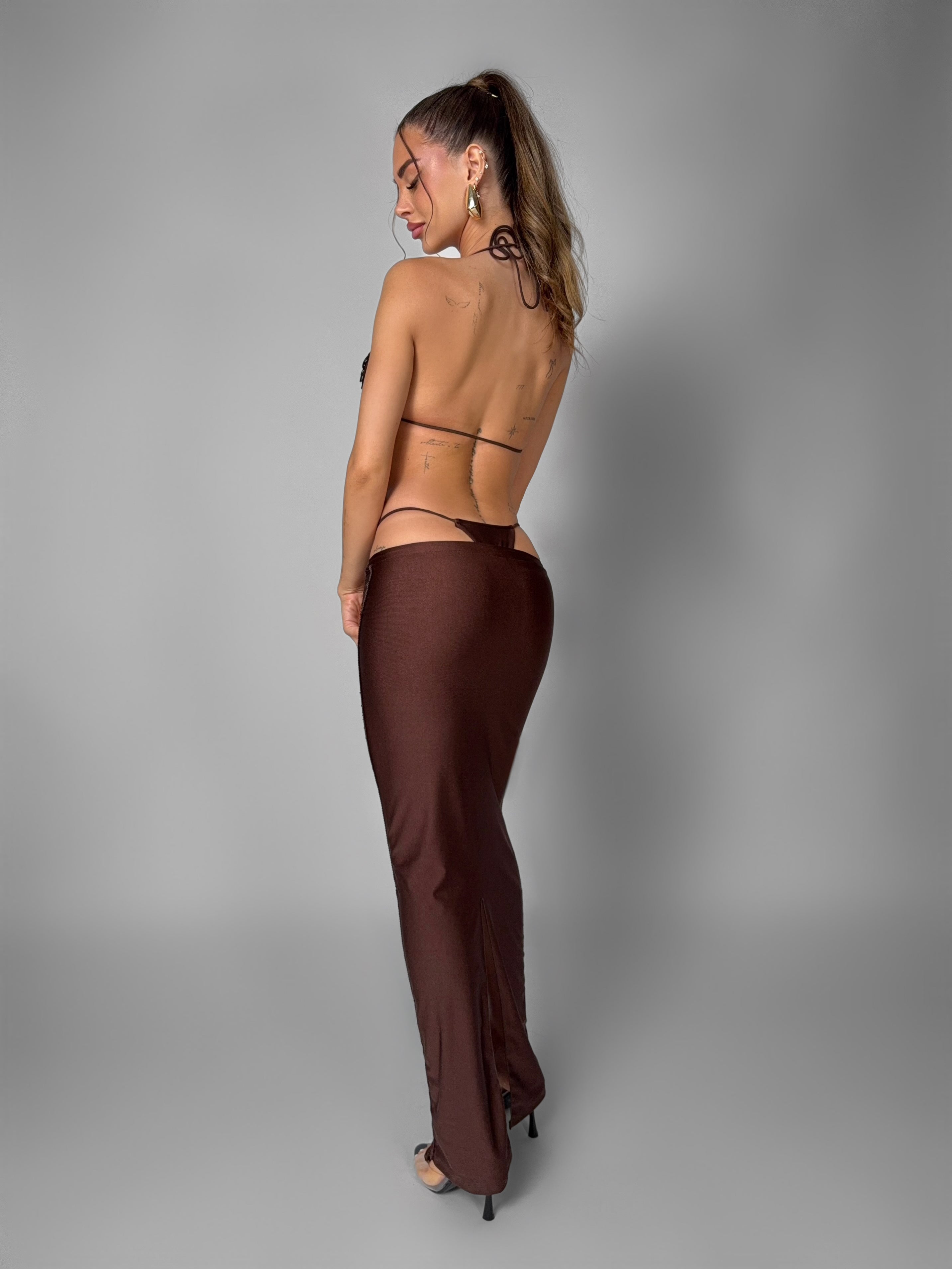 Set Bikini + Gonna Blaire -Brown