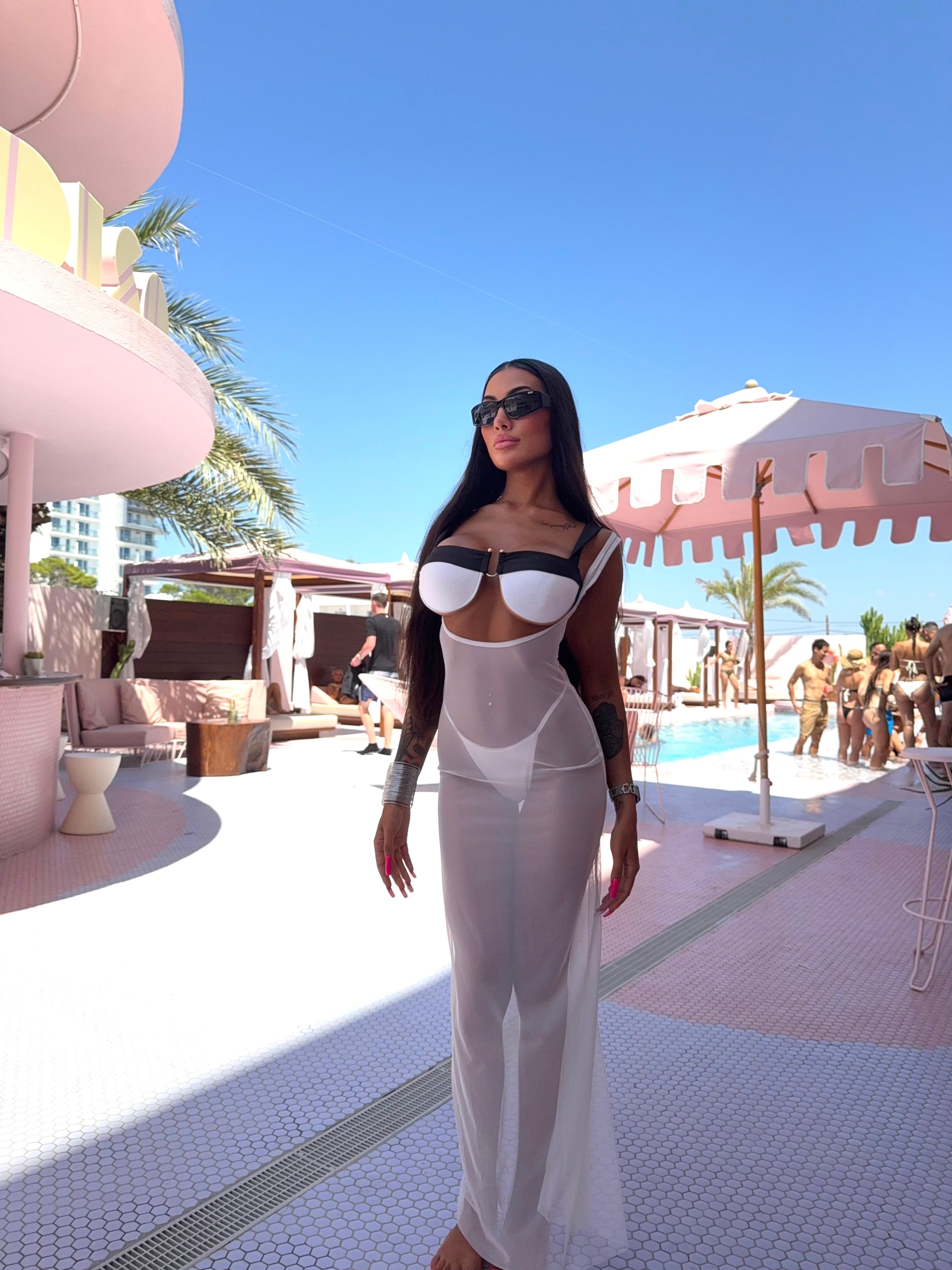 Bikini + Abito Zoe - White