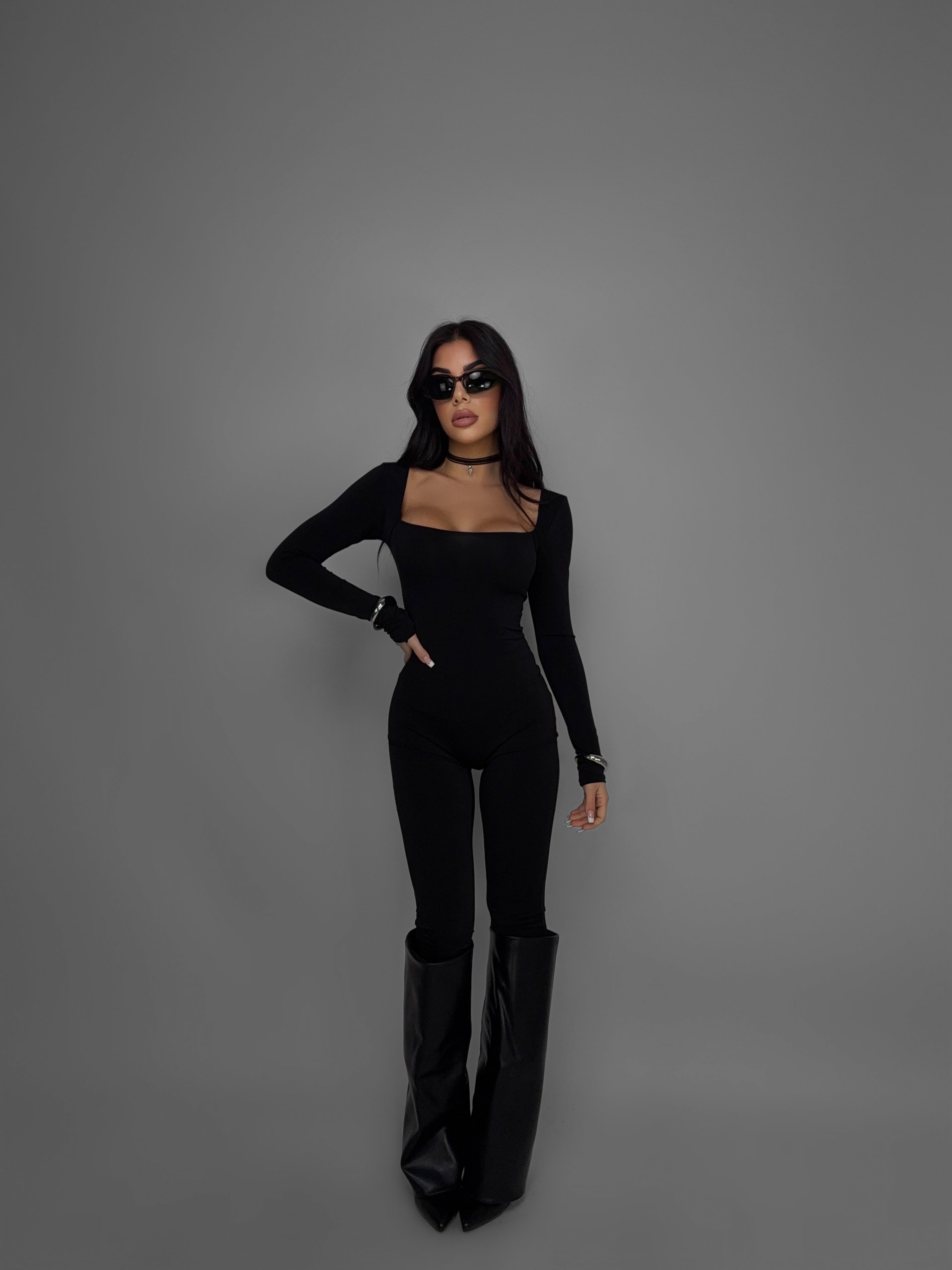 Tuta Blossom - Black