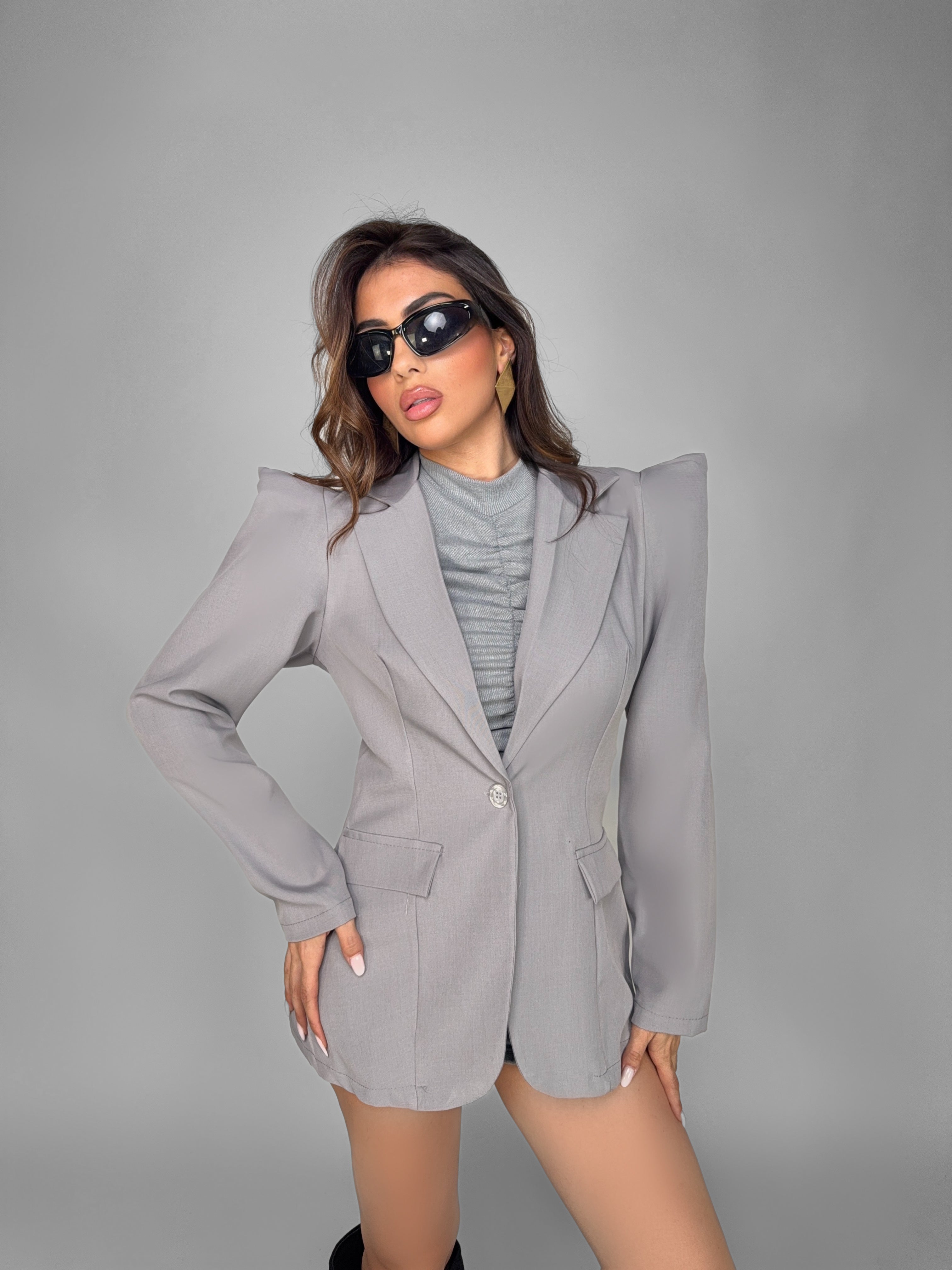 Blazer Shoulder Pad-Grey