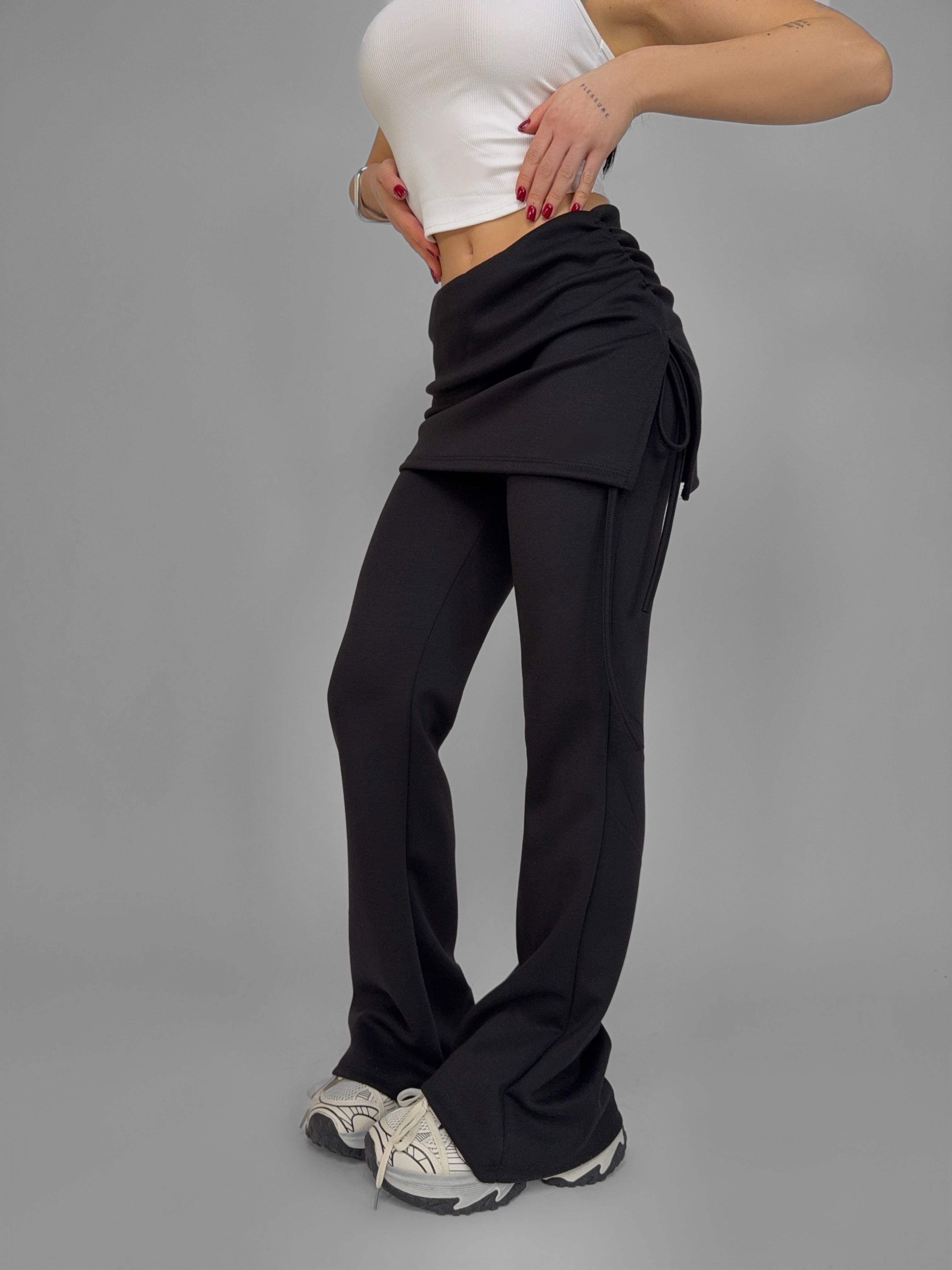 Pantalone Fusion Skirt-Black