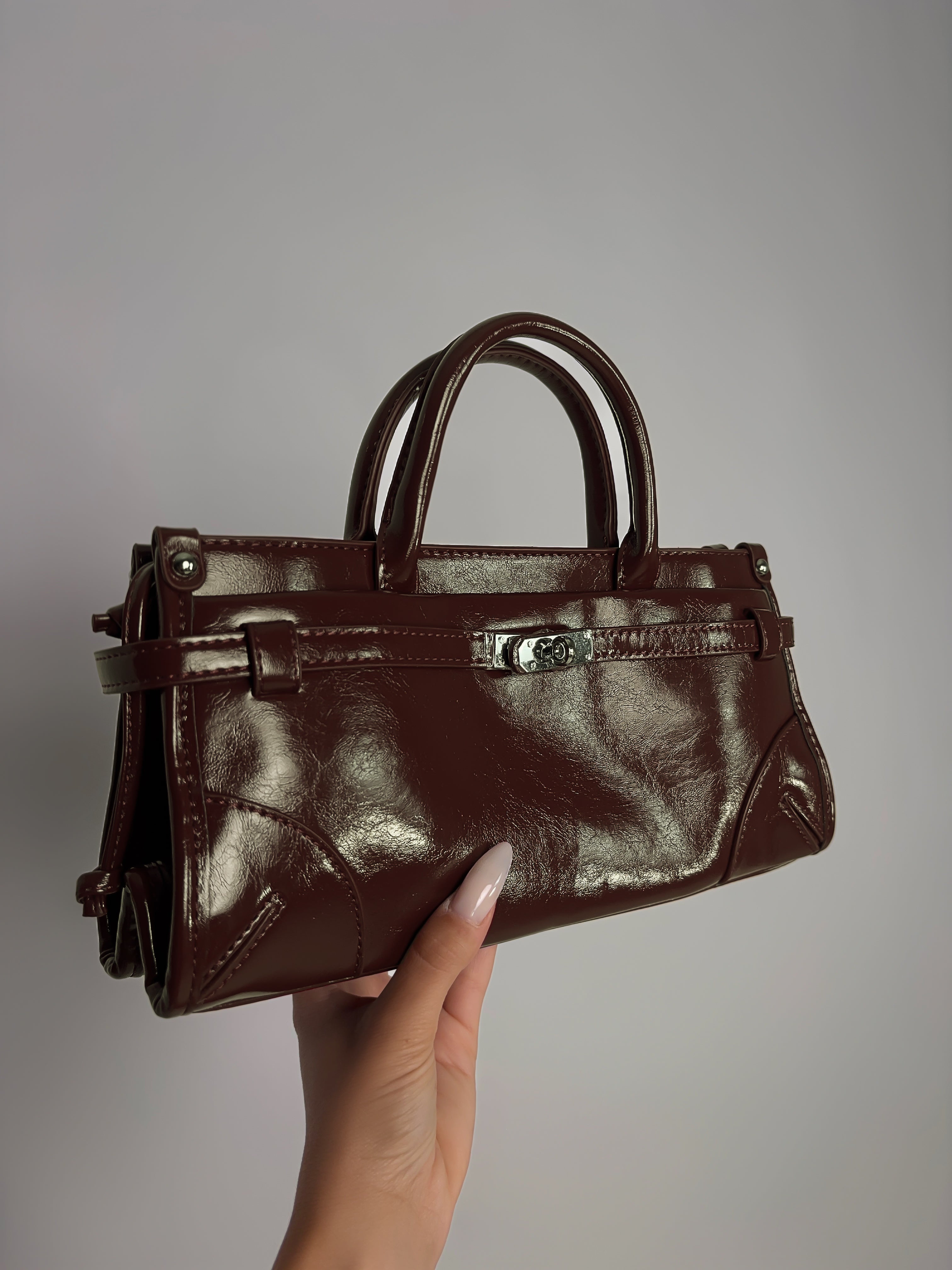 Borsa Rectangle Leather