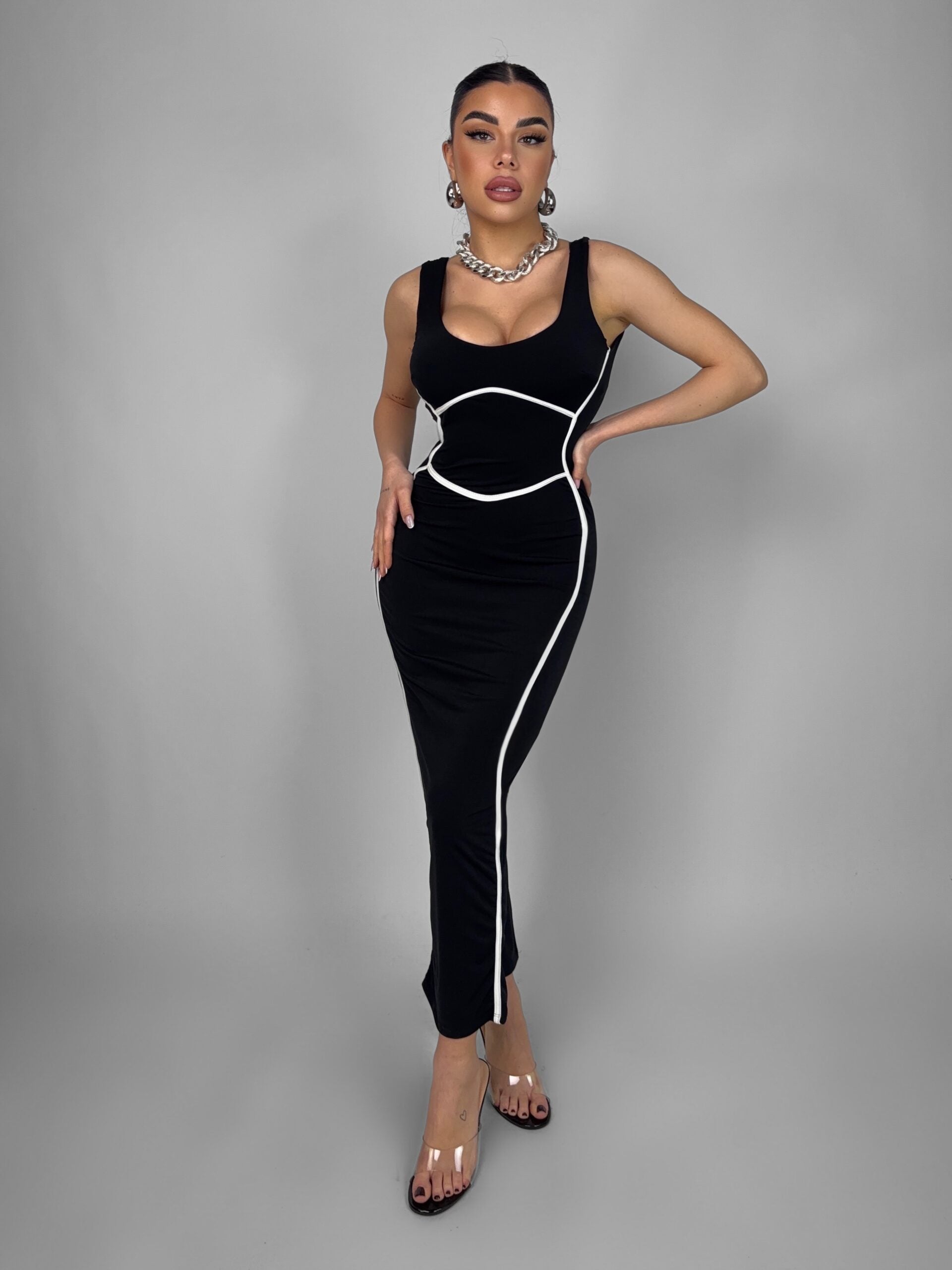 Abito Sewing - Black