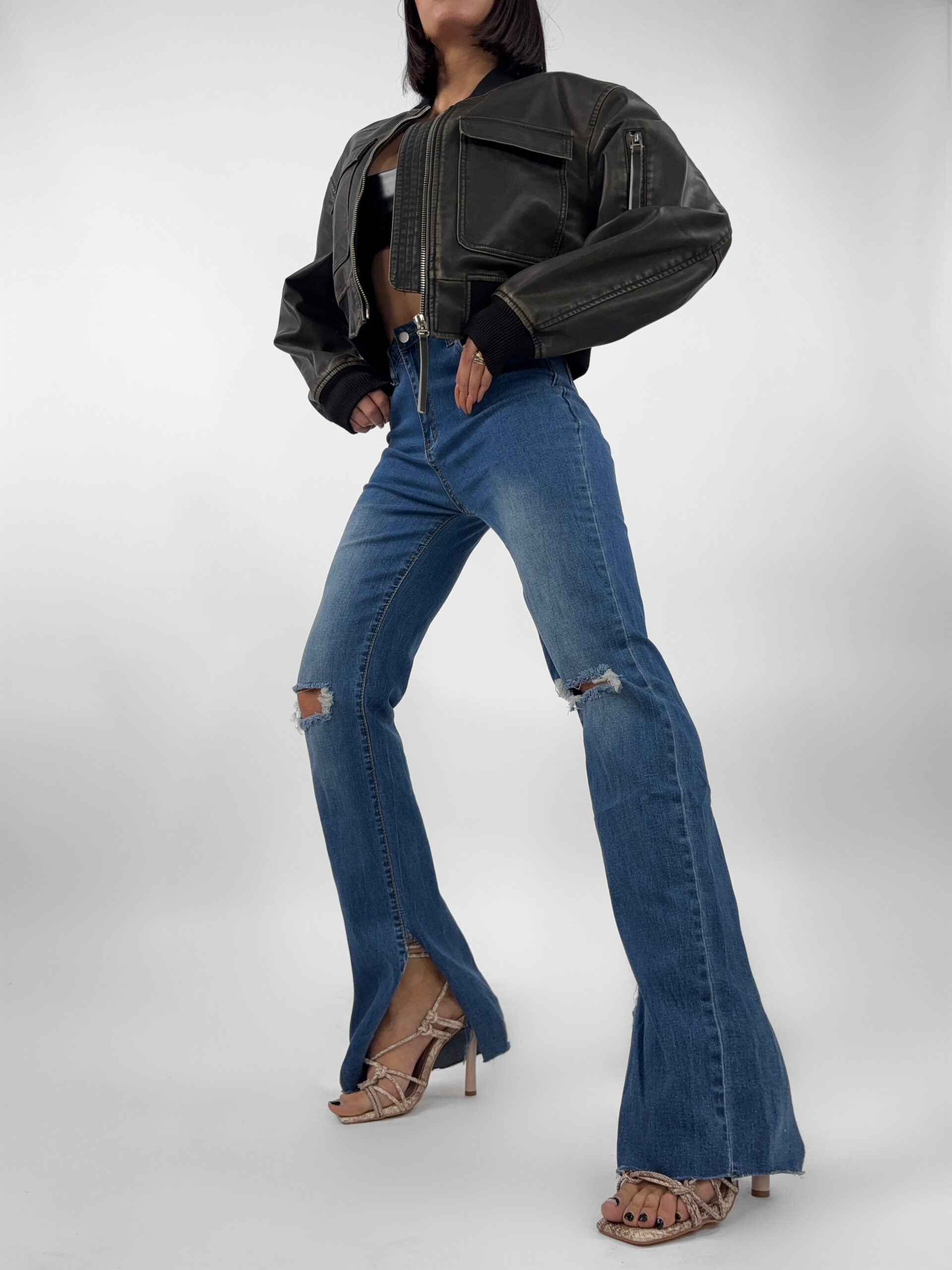 Jeans Shredded