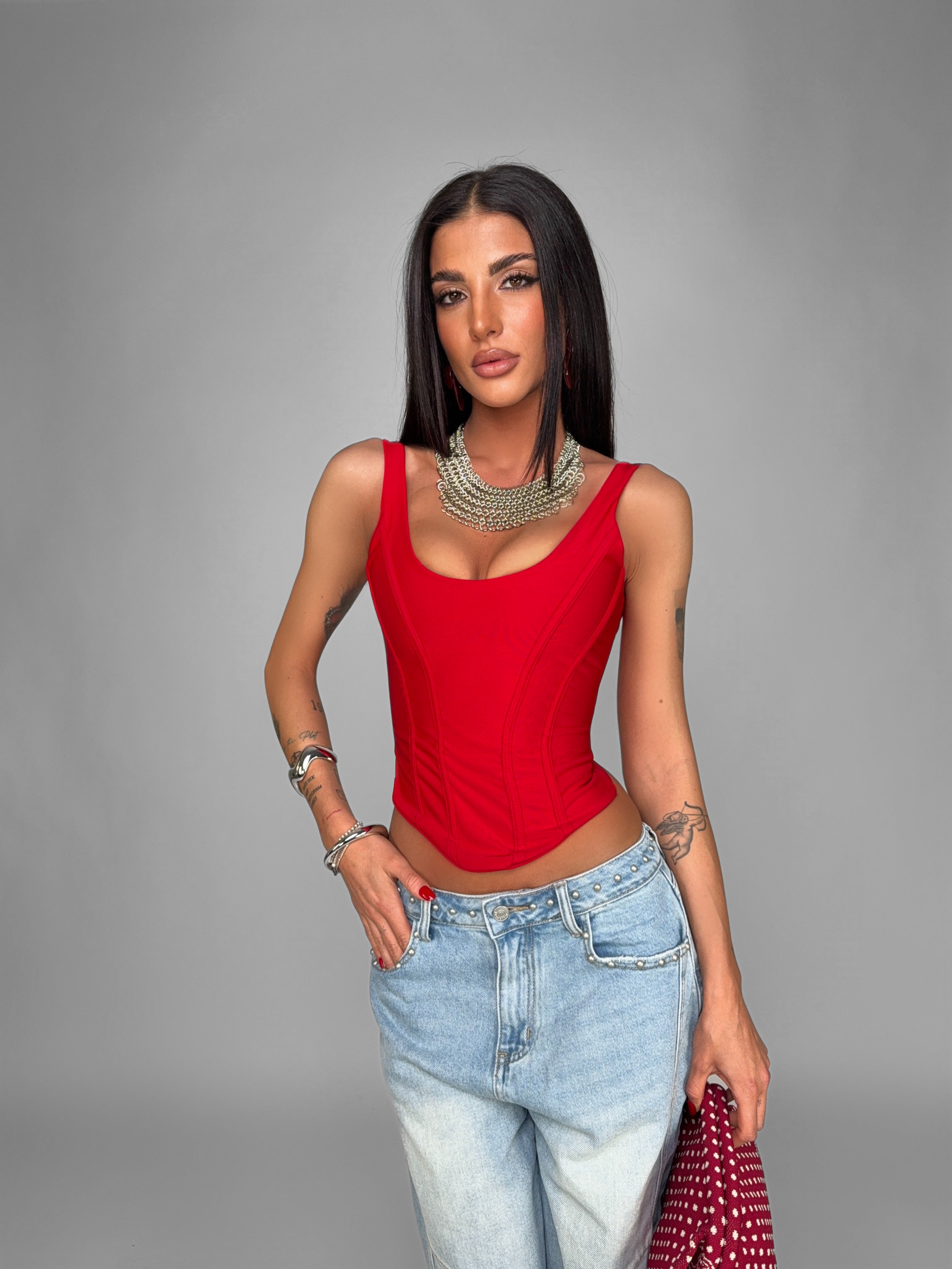 Corset Sculpt Kylie-Red