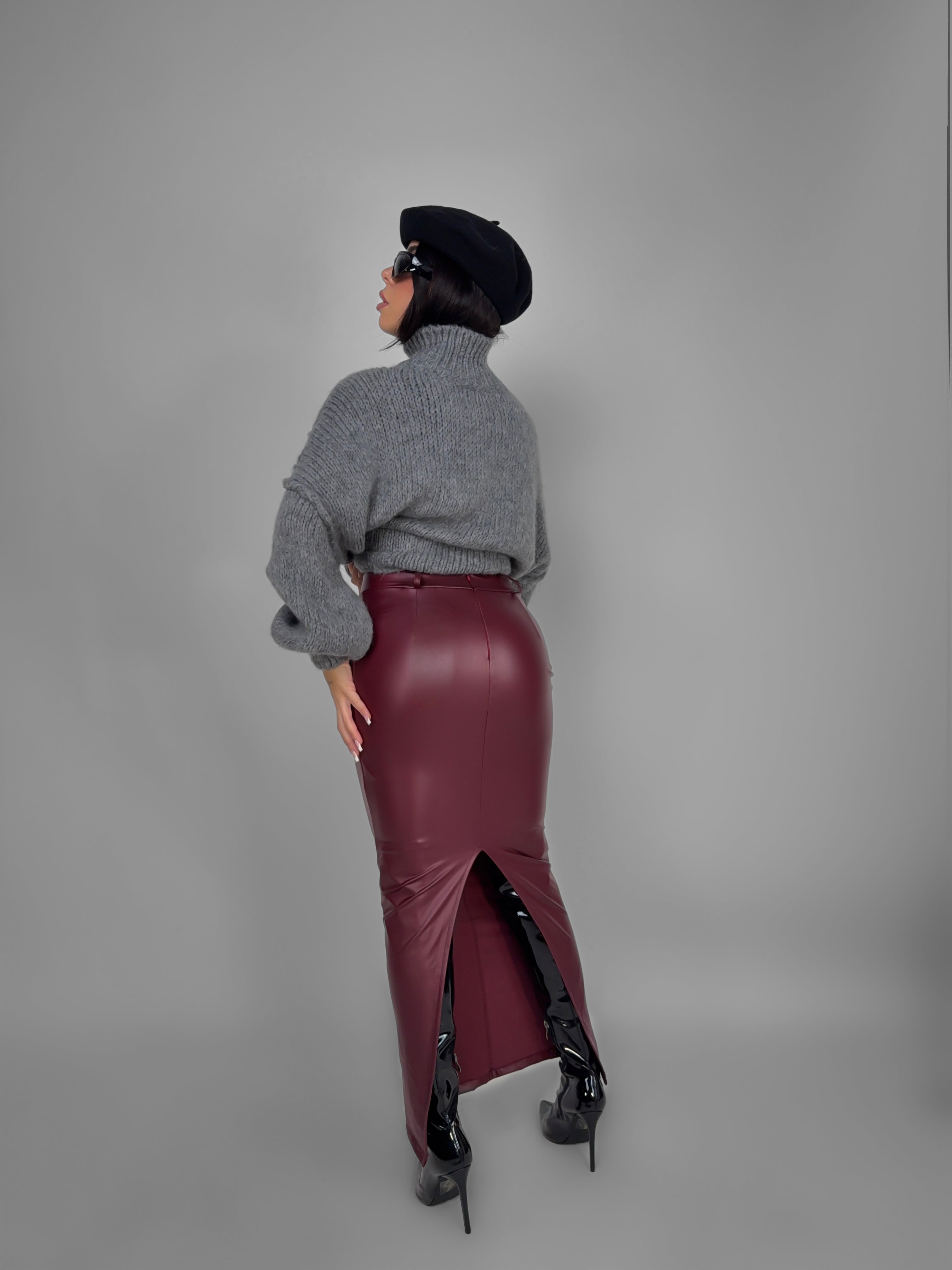 Gonna Sleek Rider-cherry red