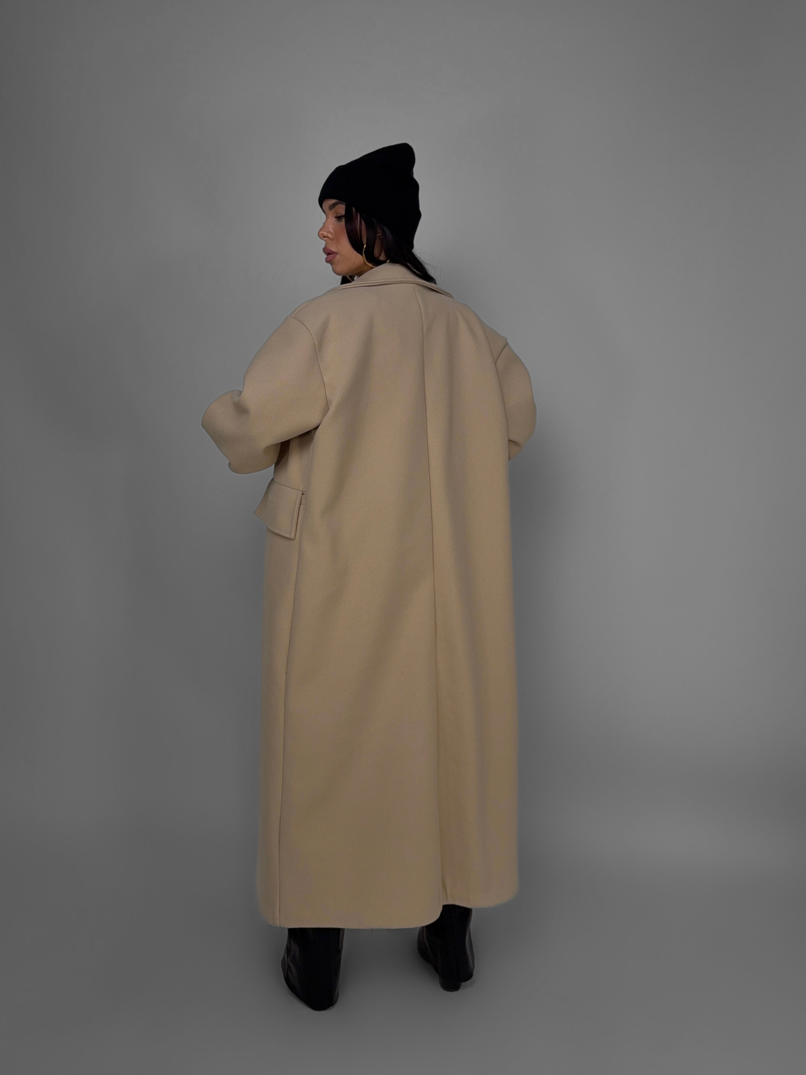 Cappotto Oversize- Beige