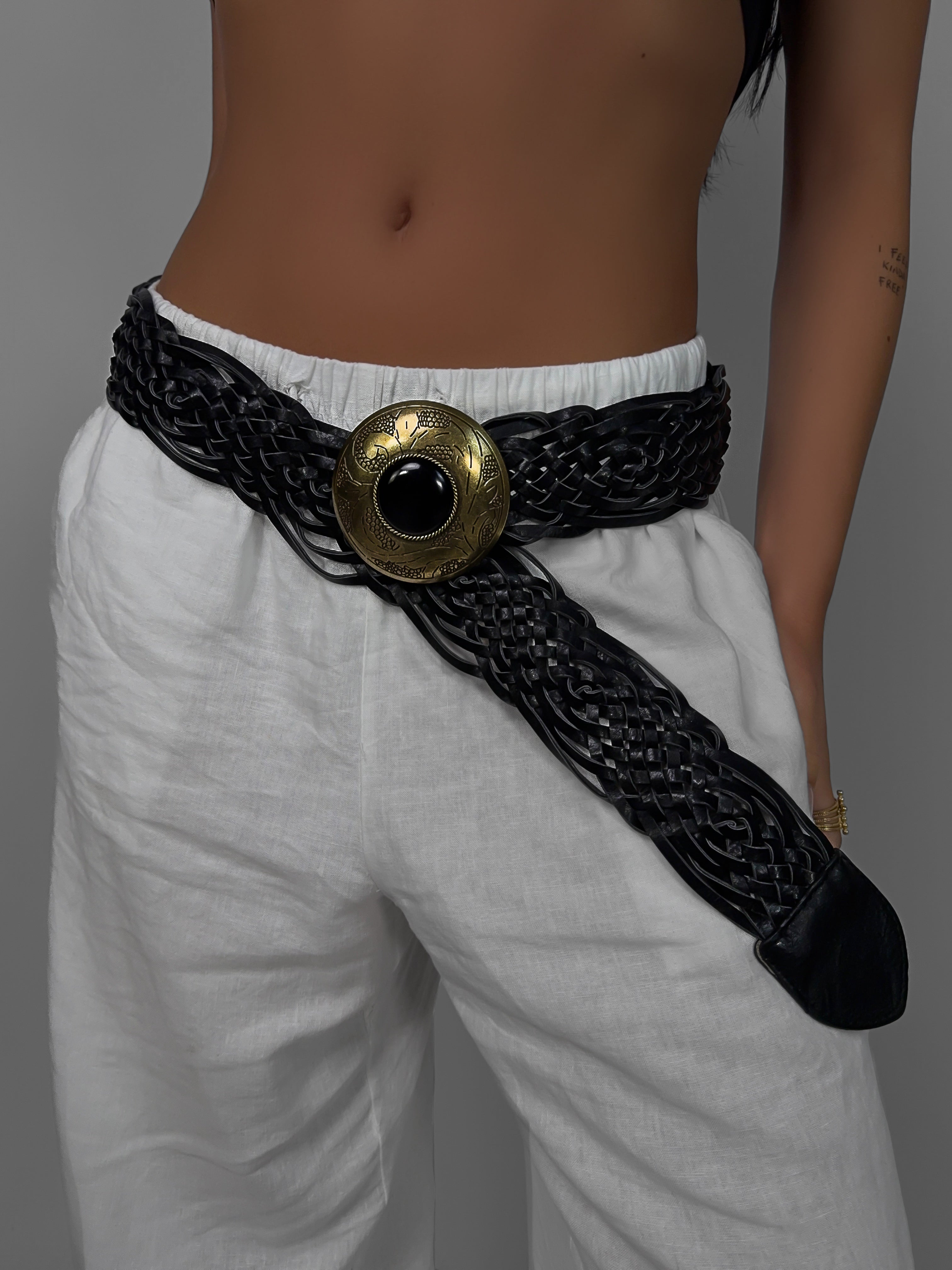 Cintura Mystic Onyx - Gold