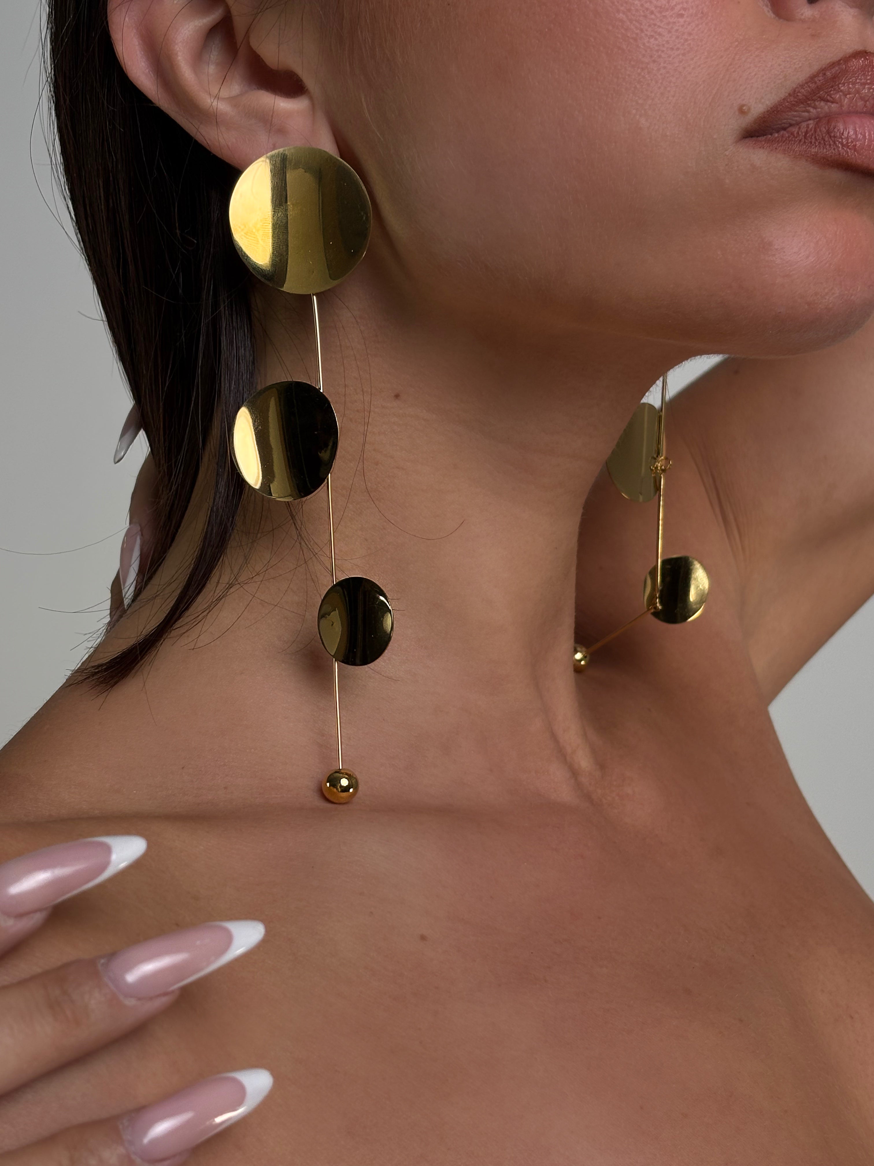 Orecchini Circle Double