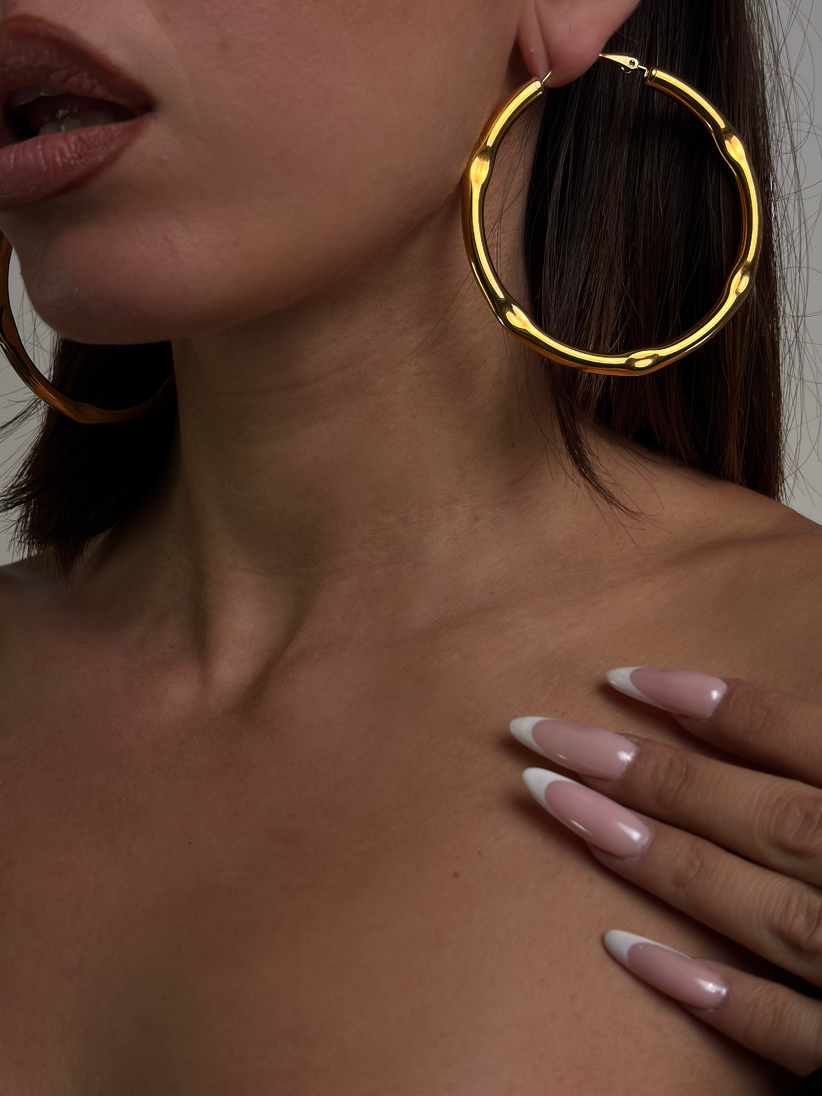 Orecchini Modern Chic-Gold