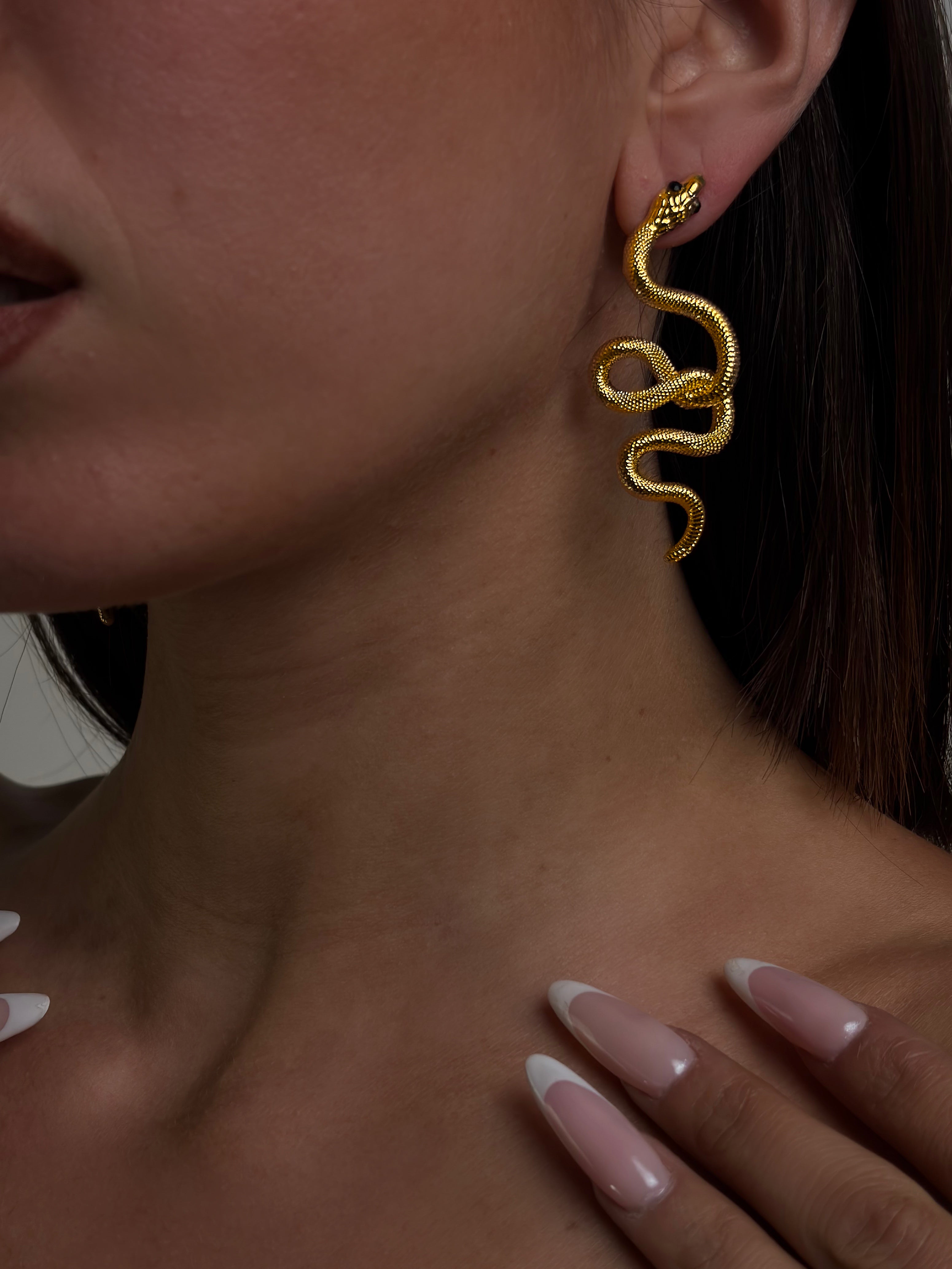 Orecchini Serpent Studs