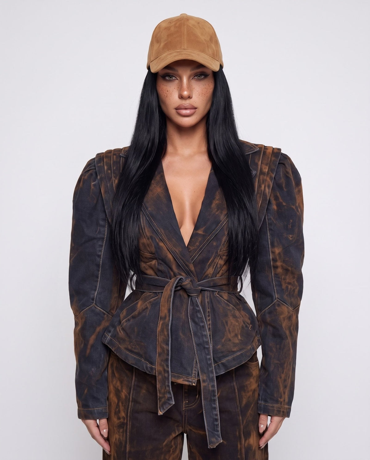 Giacca Velvet Mood-Brown