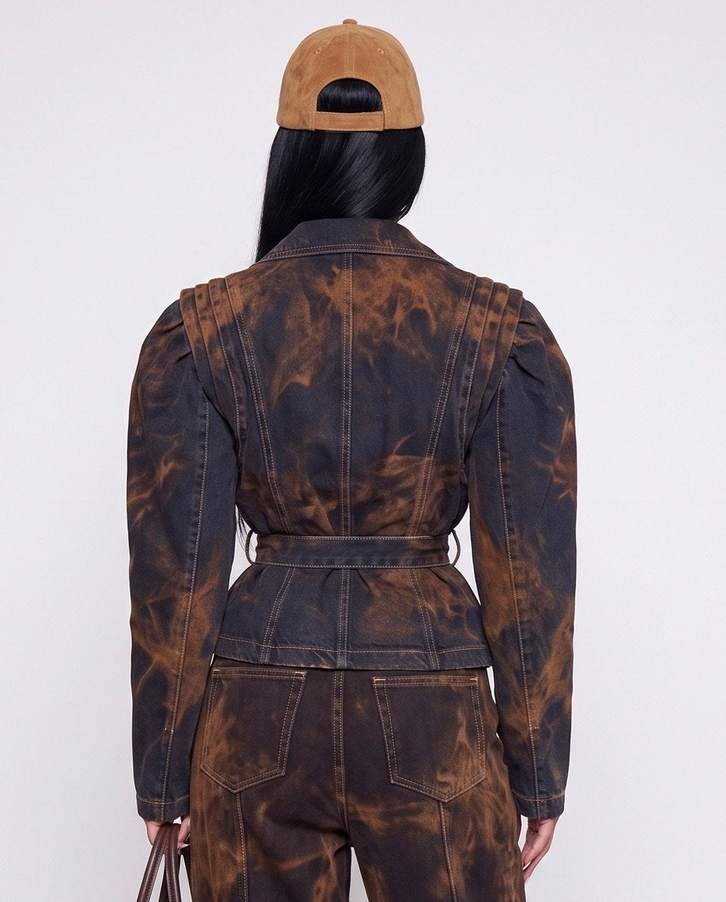 Giacca Velvet Mood-Brown