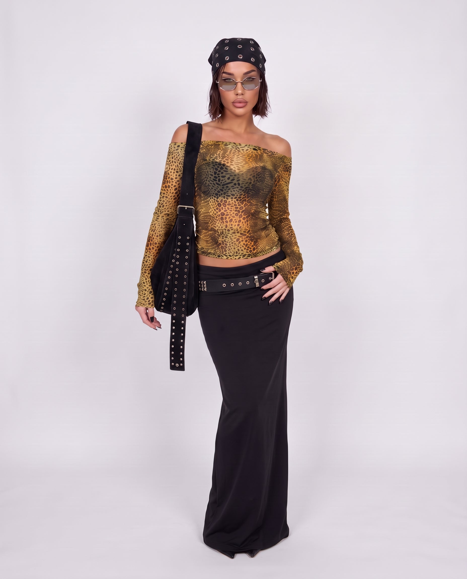 Total Look Long Line-Black